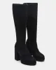 TWAIN BLACK WIDE CALF sold by Steve Madden