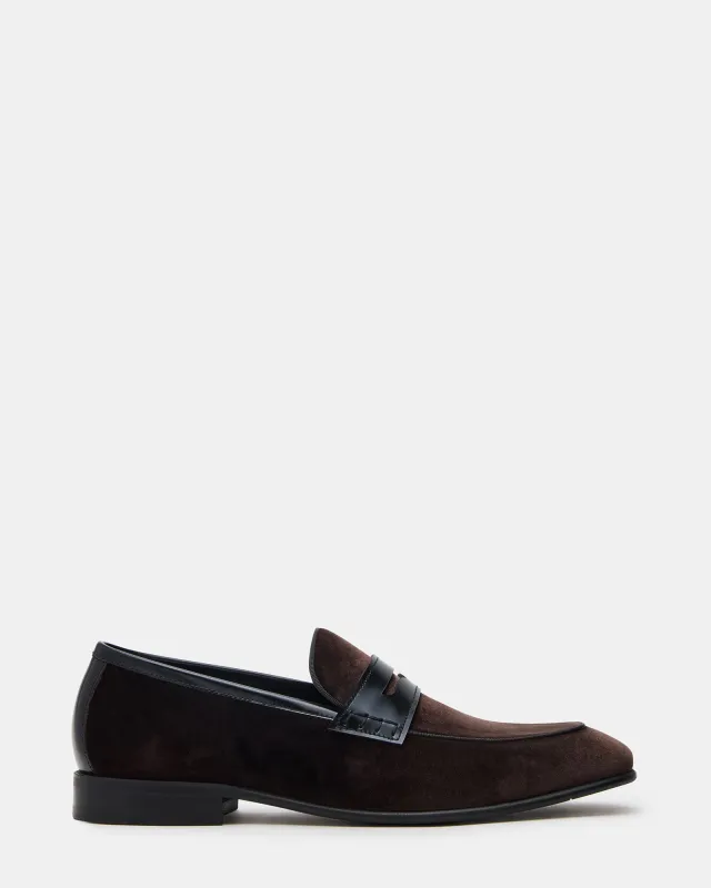 YARDLY BROWN VELVET sold by Steve Madden