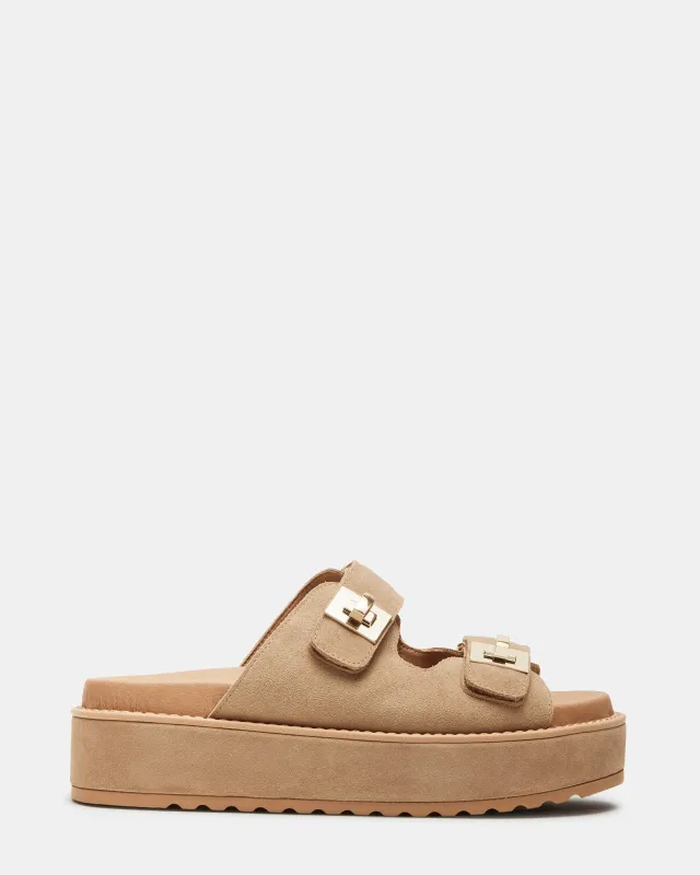 BIGSCHMONA TAUPE SUEDE - SM REBOOTED sold by Steve Madden