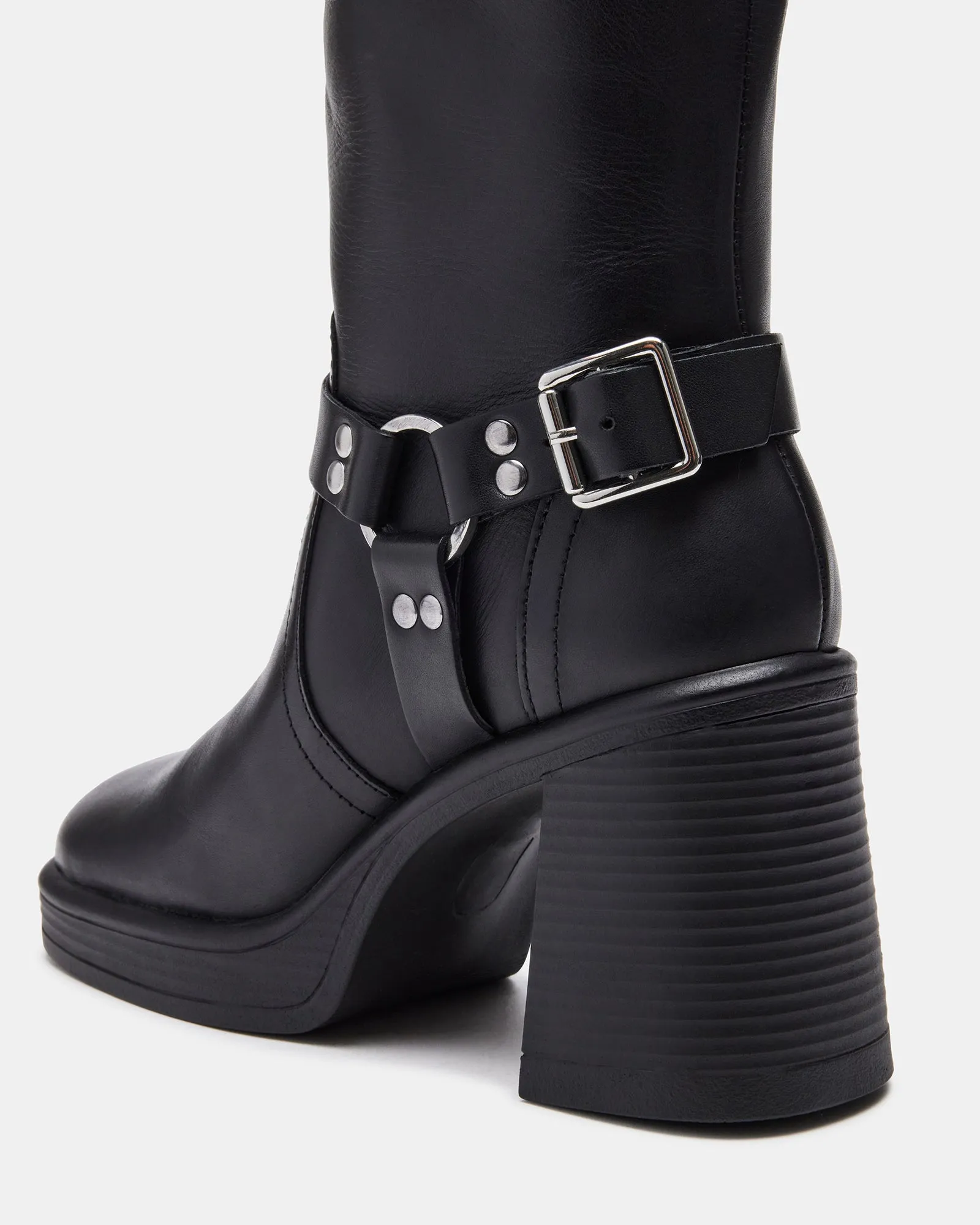 FRANCINE BLACK LEATHER - SM REBOOTED sold by Steve Madden product image thumbnail 4