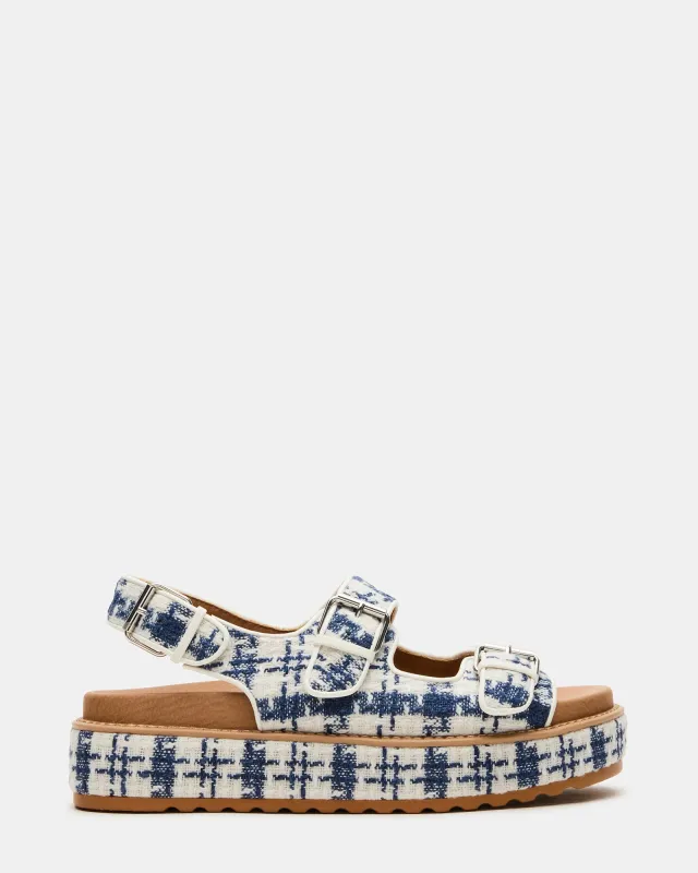 BIGMONA2.0 BLUE/WHITE sold by Steve Madden