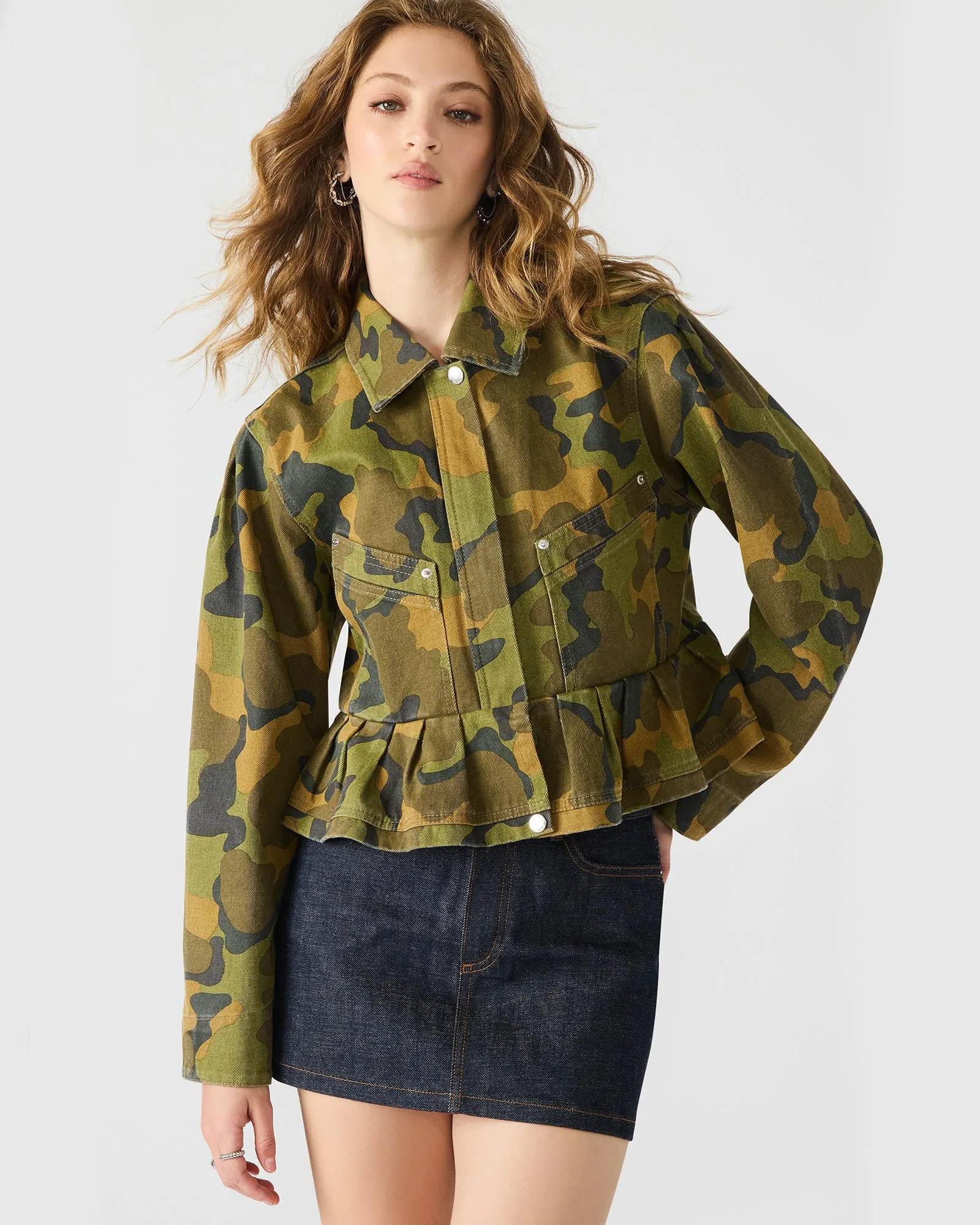 SLOAN JACKET CAMOUFLAGE sold by Steve Madden product image thumbnail 3