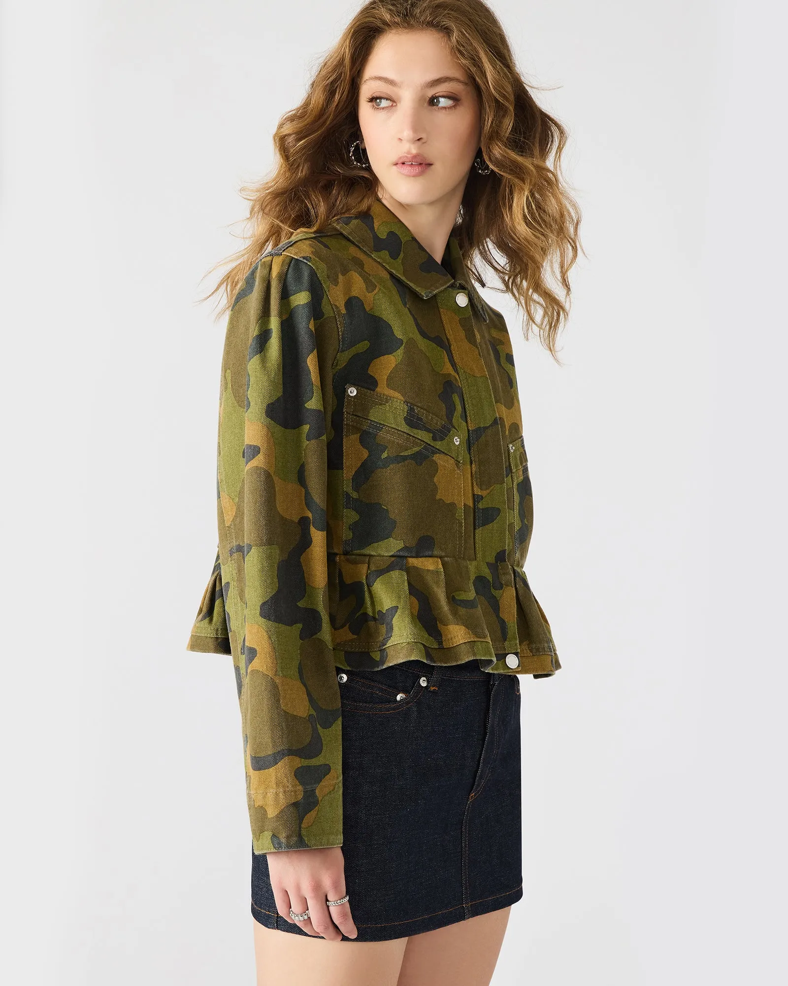 SLOAN JACKET CAMOUFLAGE sold by Steve Madden product image thumbnail 2
