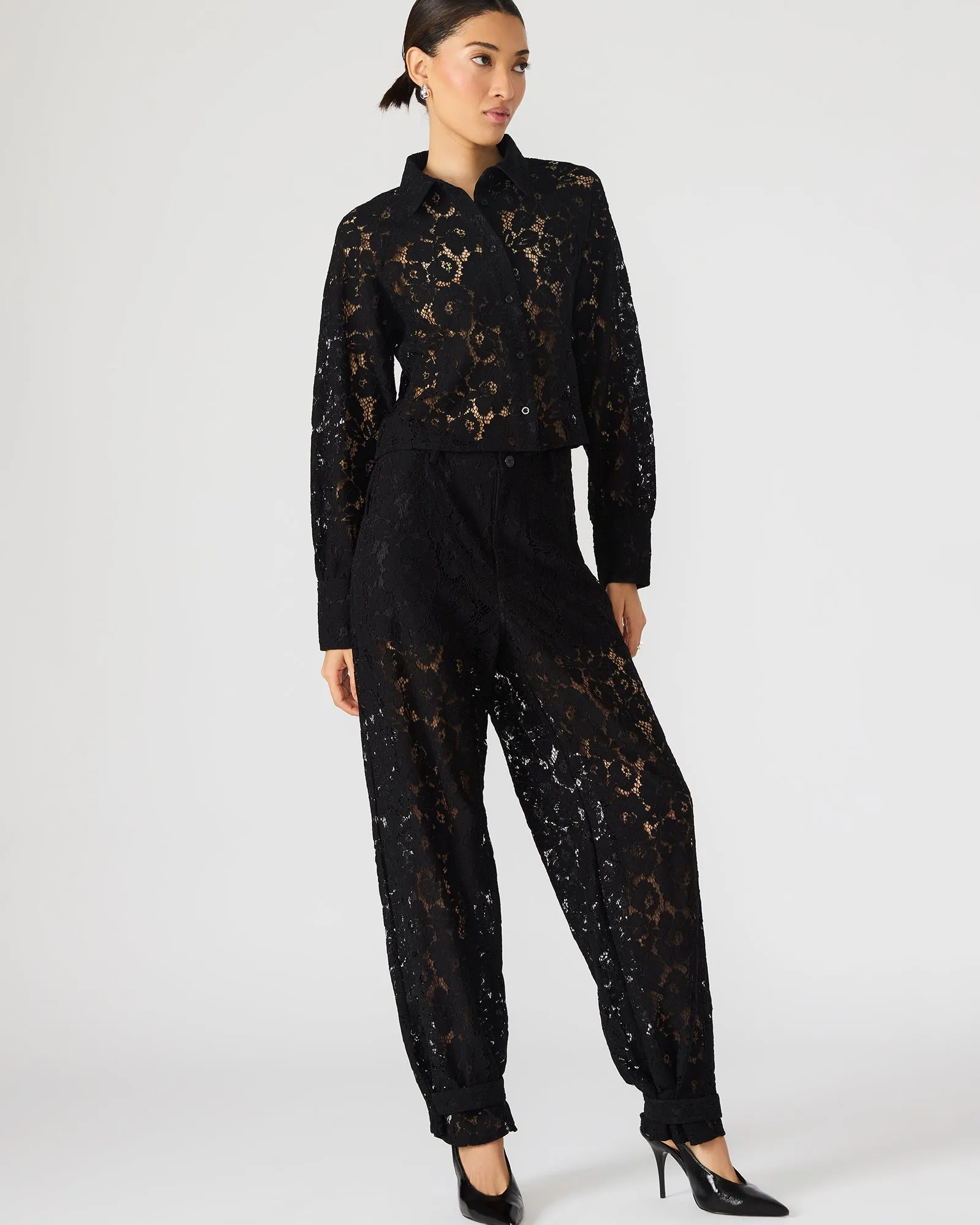 JAIYA LACE TOP BLACK sold by Steve Madden product image thumbnail 5