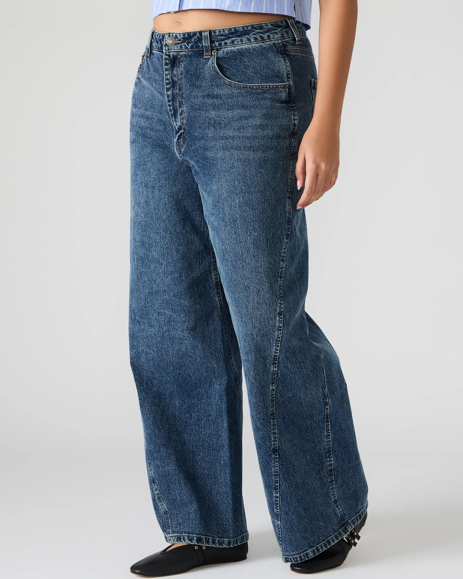 RORI JEAN DARK NAVY sold by Steve Madden product image thumbnail 2