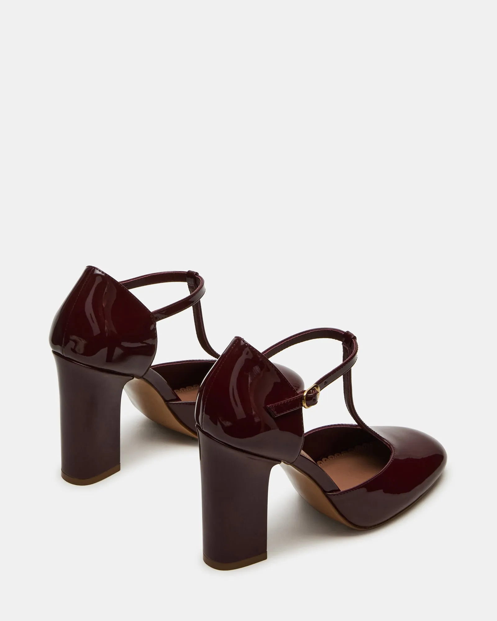 MALCOLM BURGUNDY PATENT sold by Steve Madden product image thumbnail 5