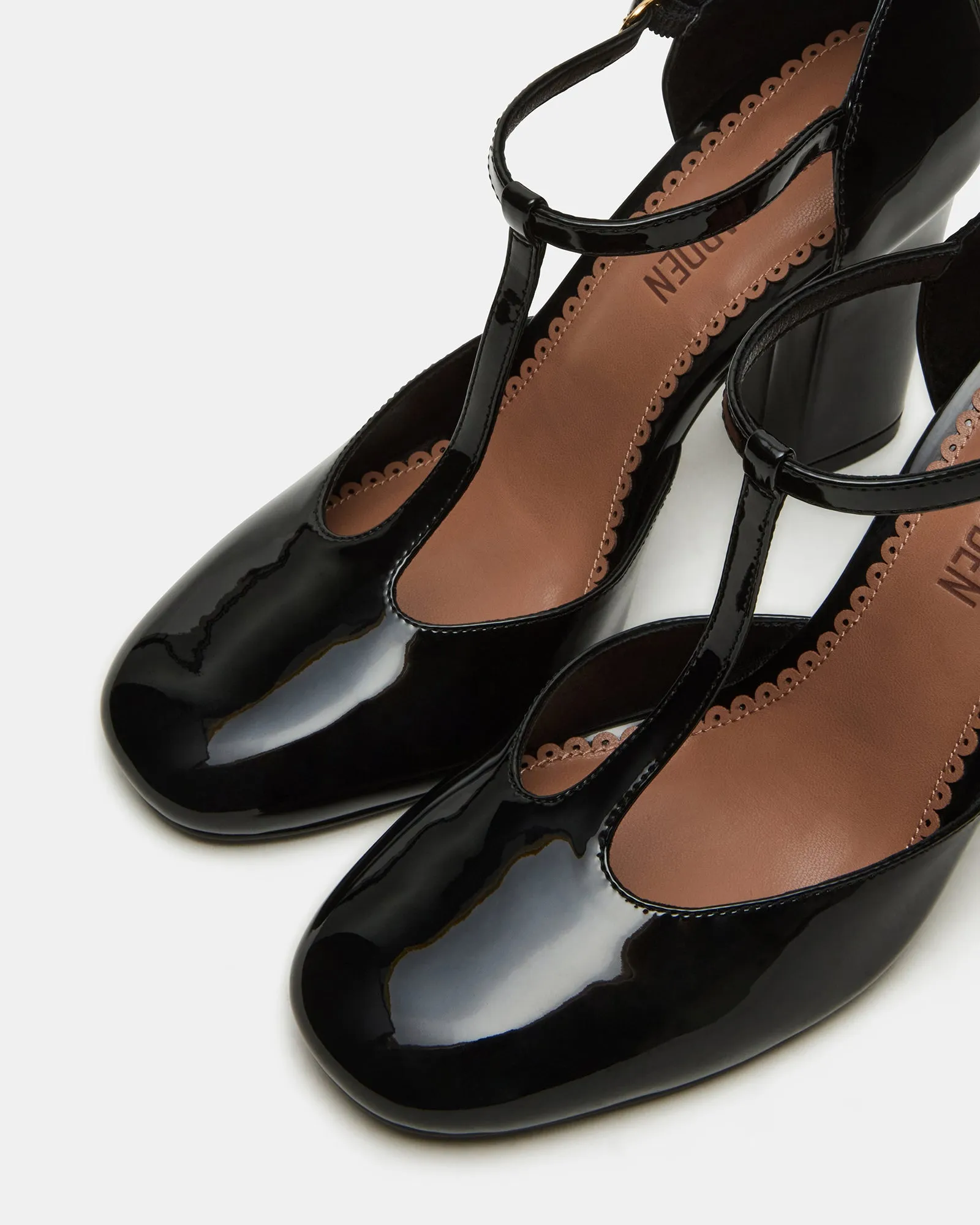 MALCOLM BLACK PATENT sold by Steve Madden product image thumbnail 3