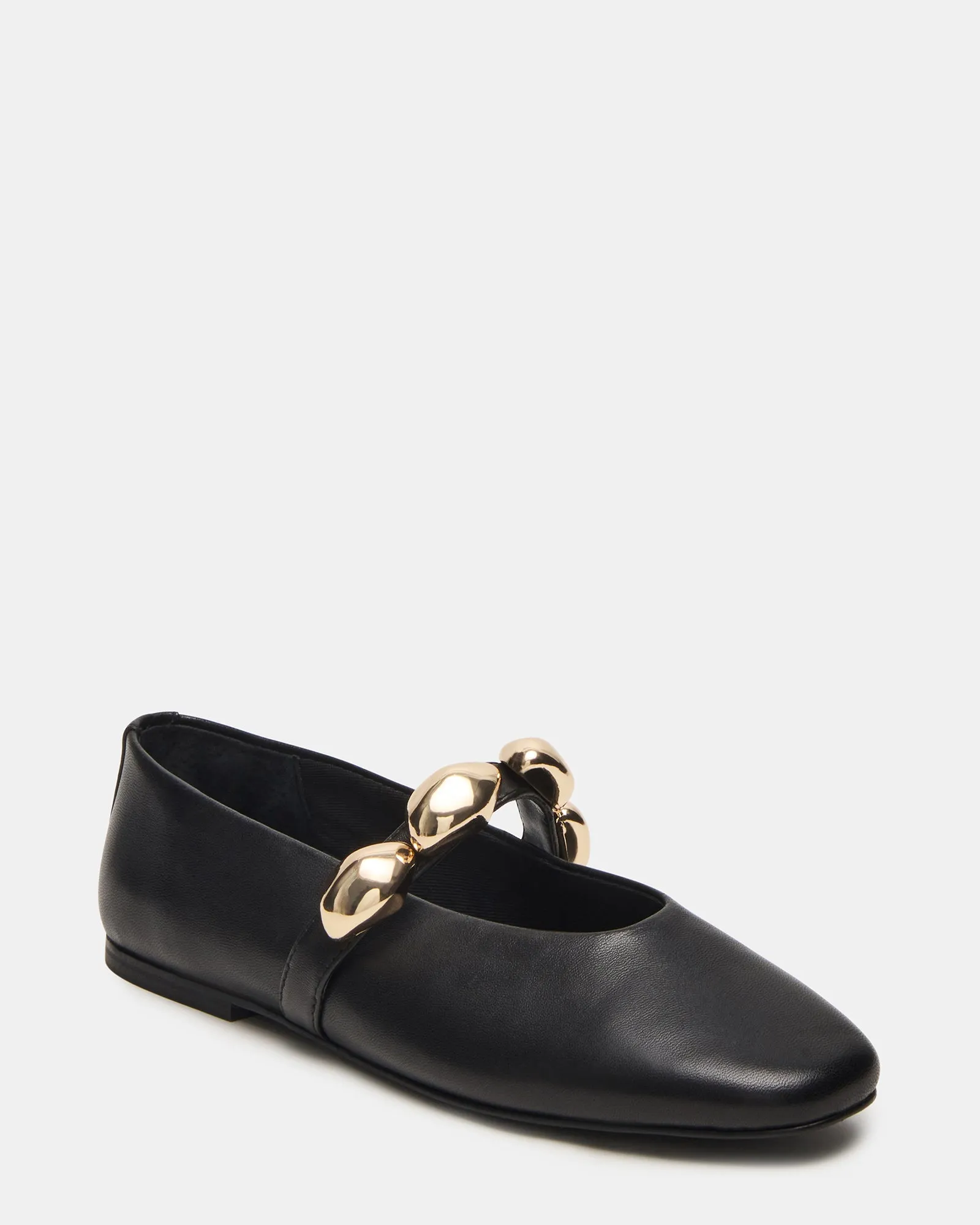 POPPIN BLACK LEATHER sold by Steve Madden product image thumbnail 2