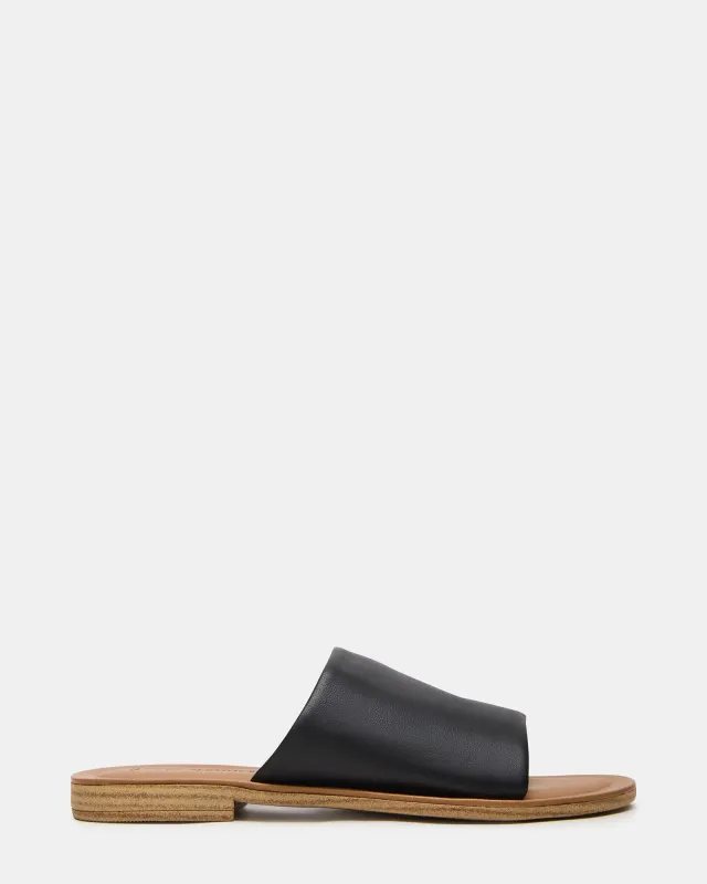KIPP BLACK LEATHER sold by Steve Madden