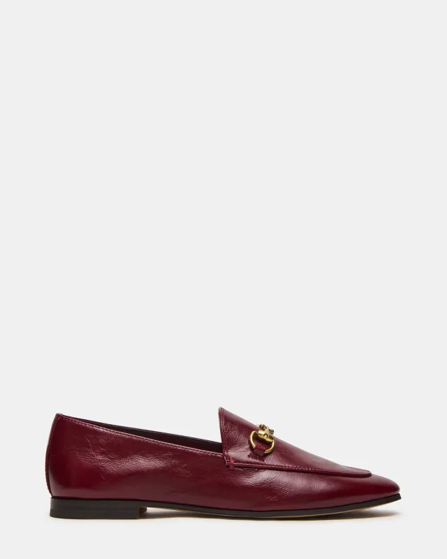 GRAFTON WINE LEATHER sold by Steve Madden