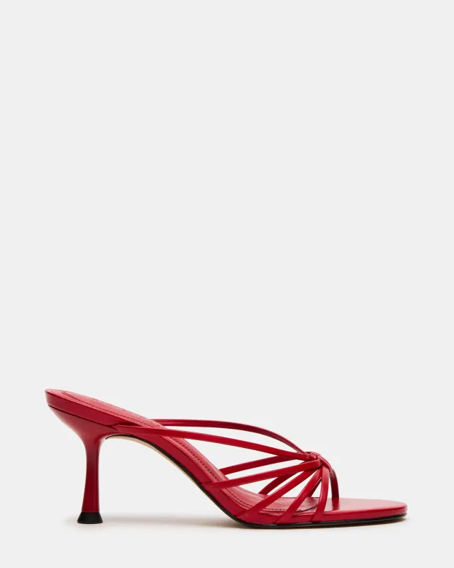 EDNA RED LEATHER sold by Steve Madden