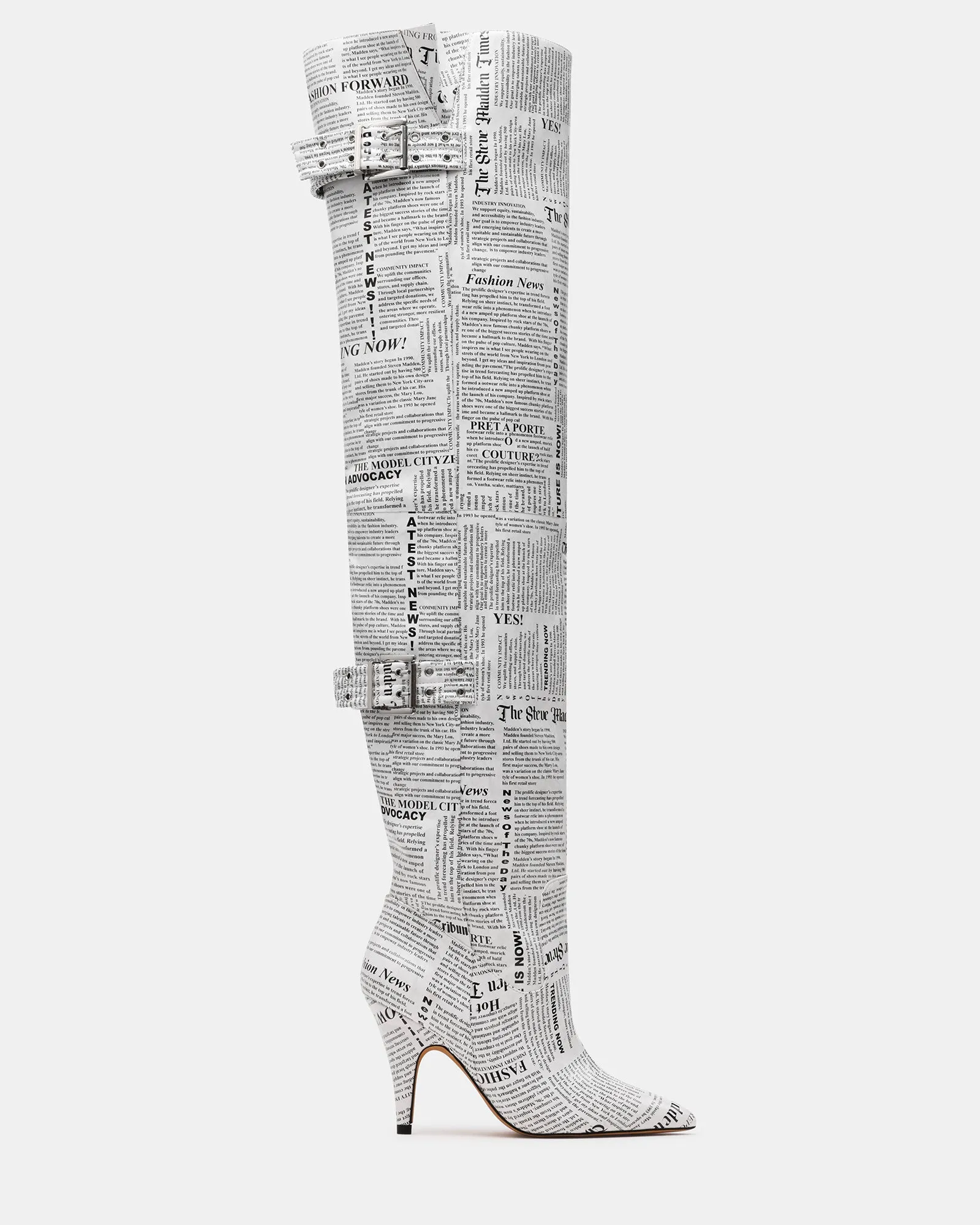 BADDIE NEWSPAPER sold by Steve Madden