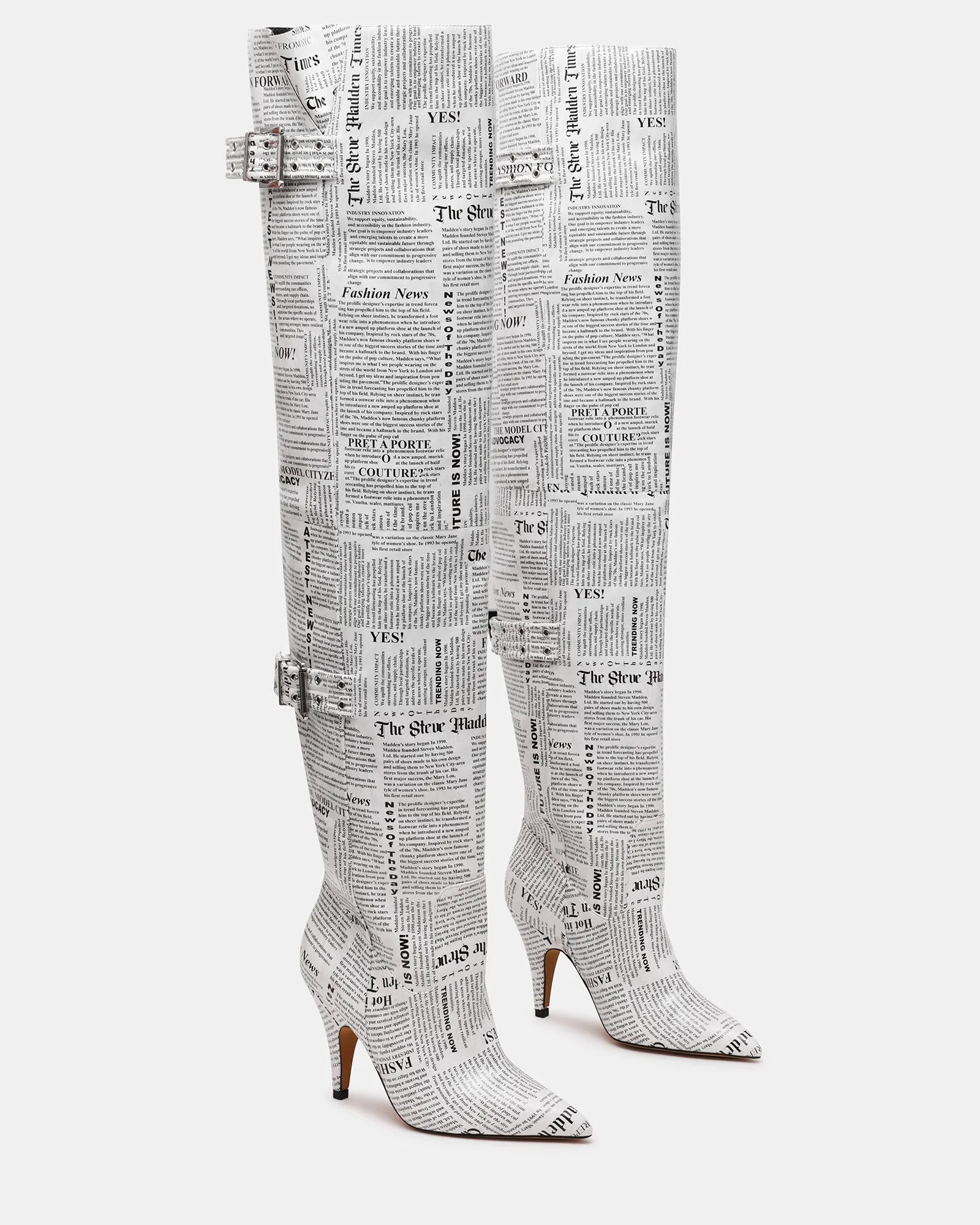 BADDIE NEWSPAPER sold by Steve Madden product image thumbnail 3