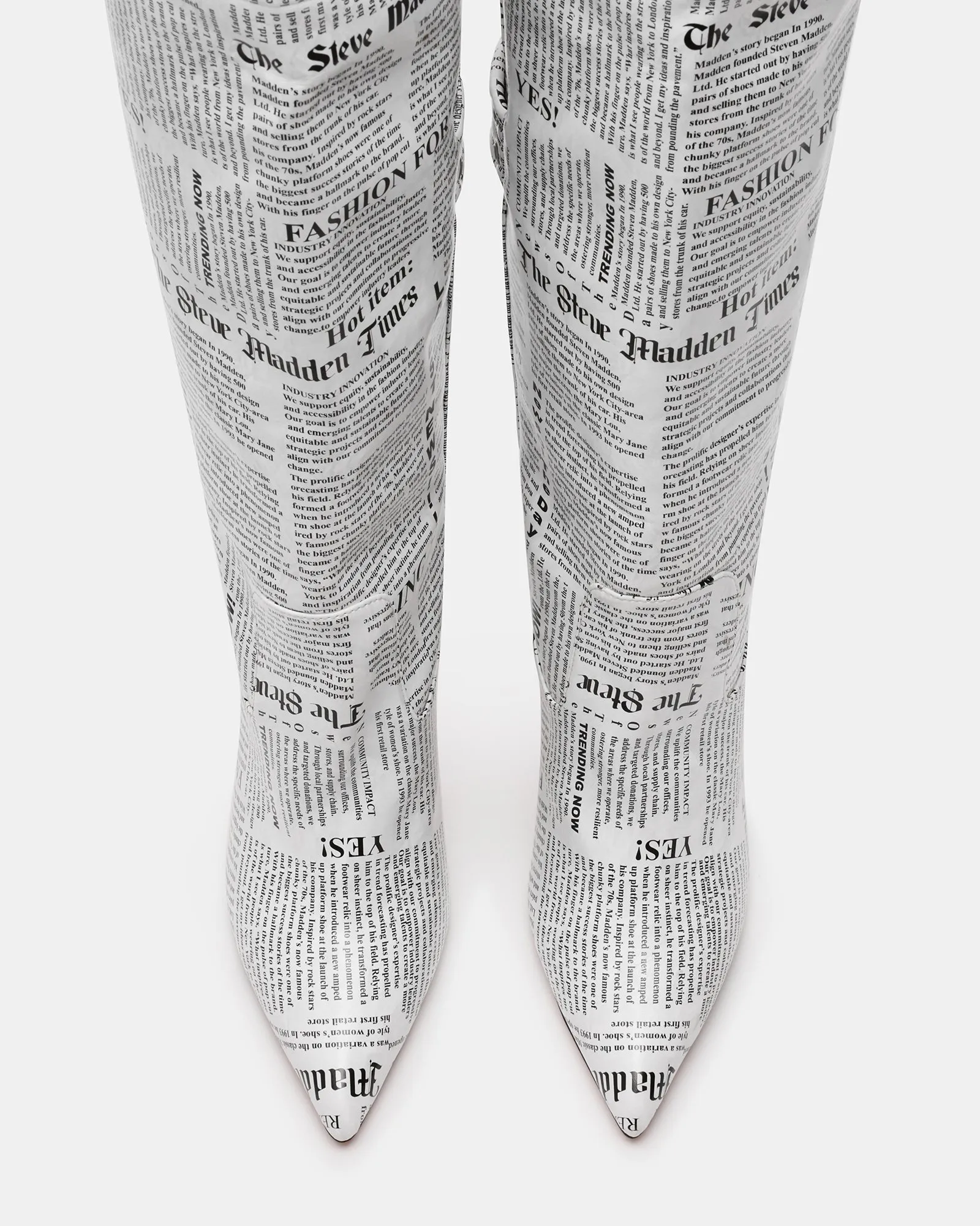 BADDIE NEWSPAPER sold by Steve Madden product image thumbnail 5