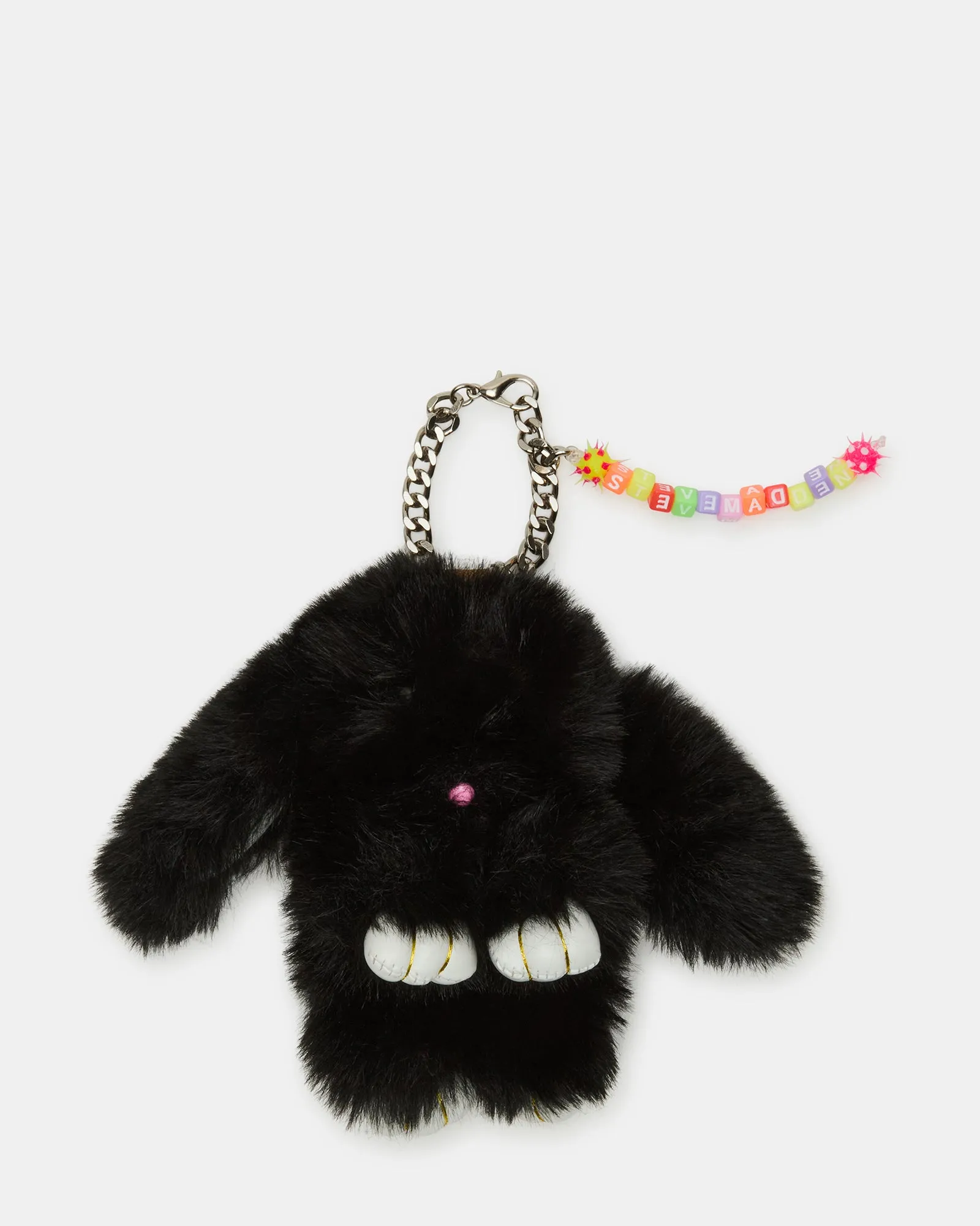 BUNNY BAG CHARM BLACK sold by Steve Madden