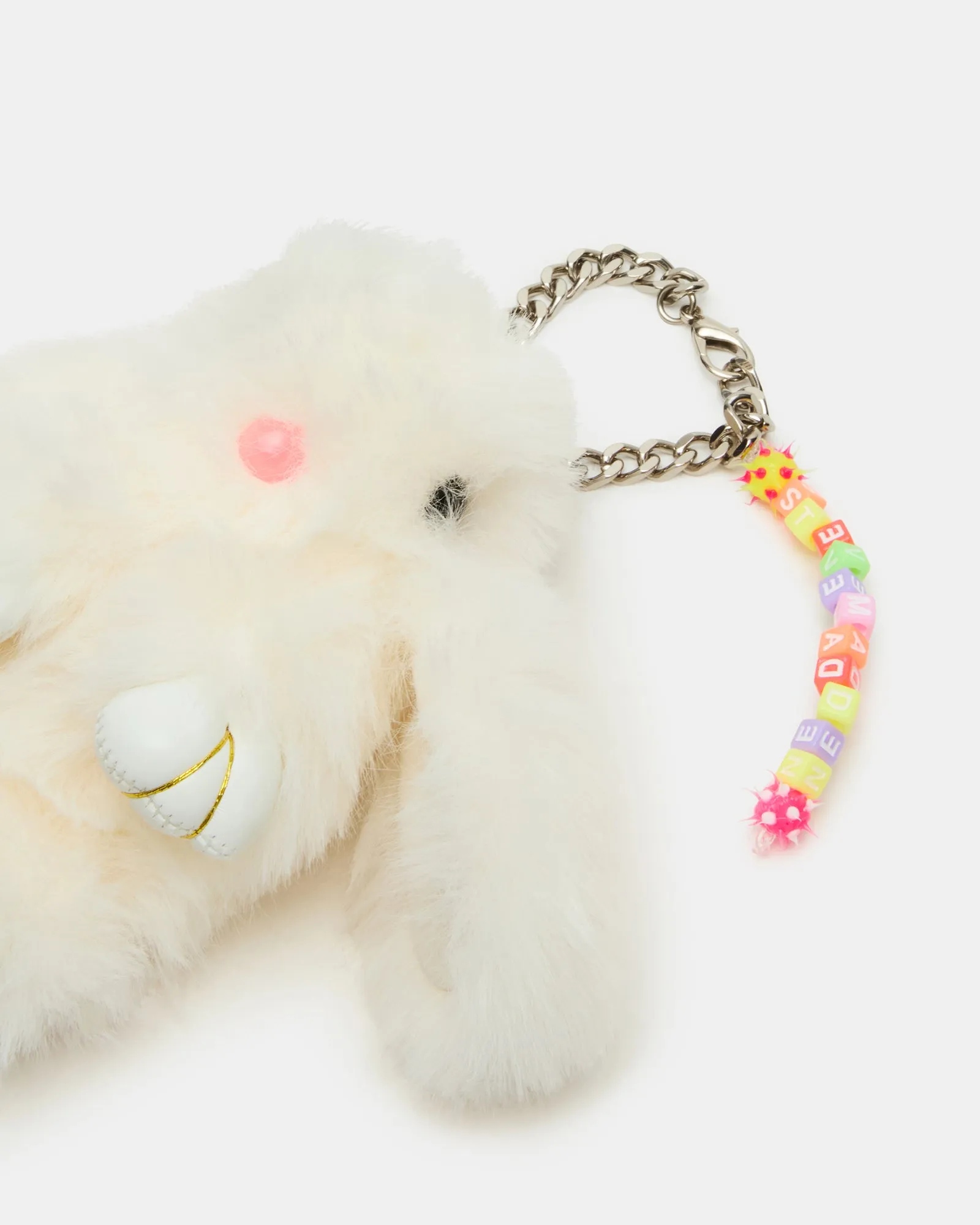 BUNNY BAG CHARM WHITE sold by Steve Madden product image thumbnail 3