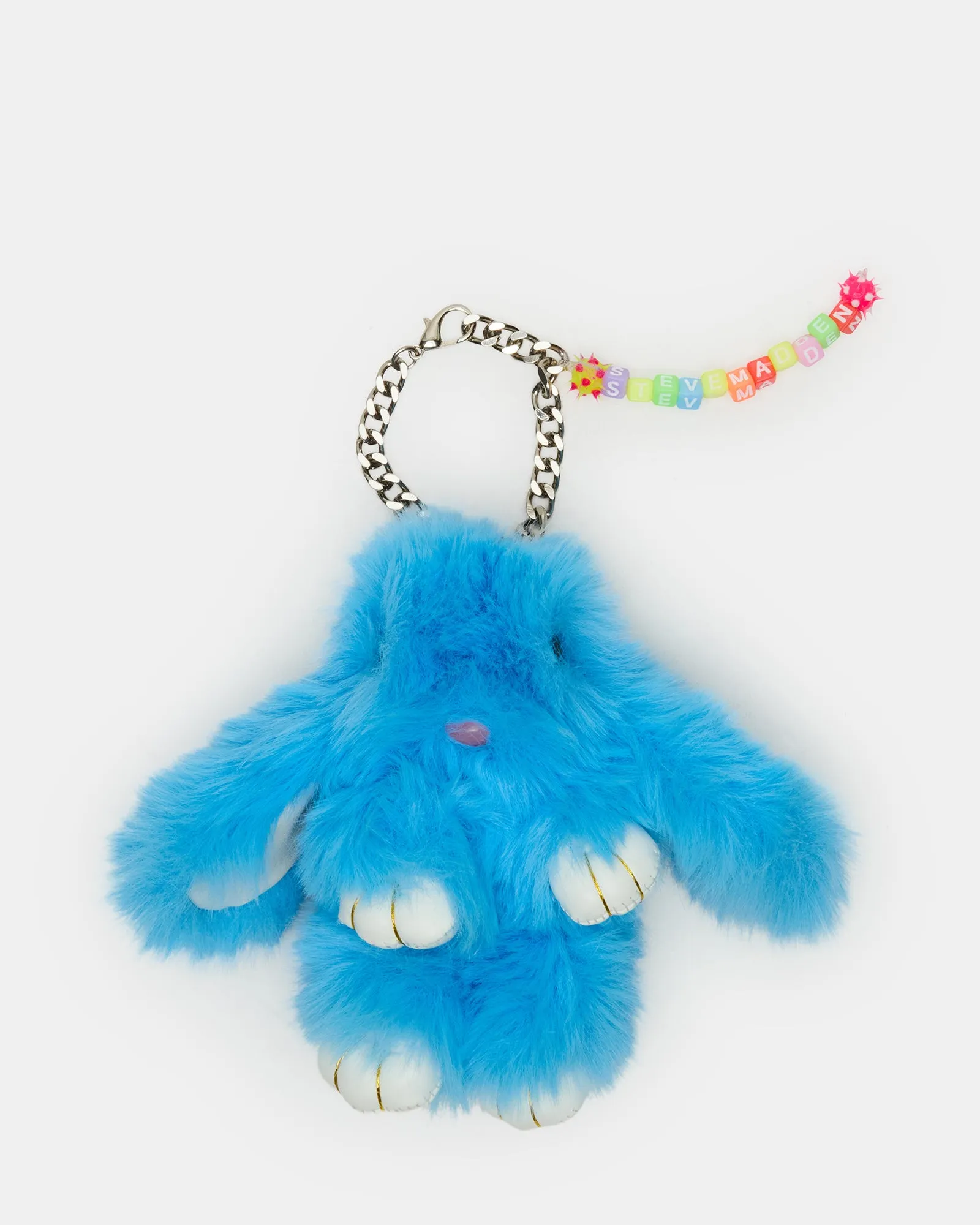 BUNNY BAG CHARM BLUE sold by Steve Madden