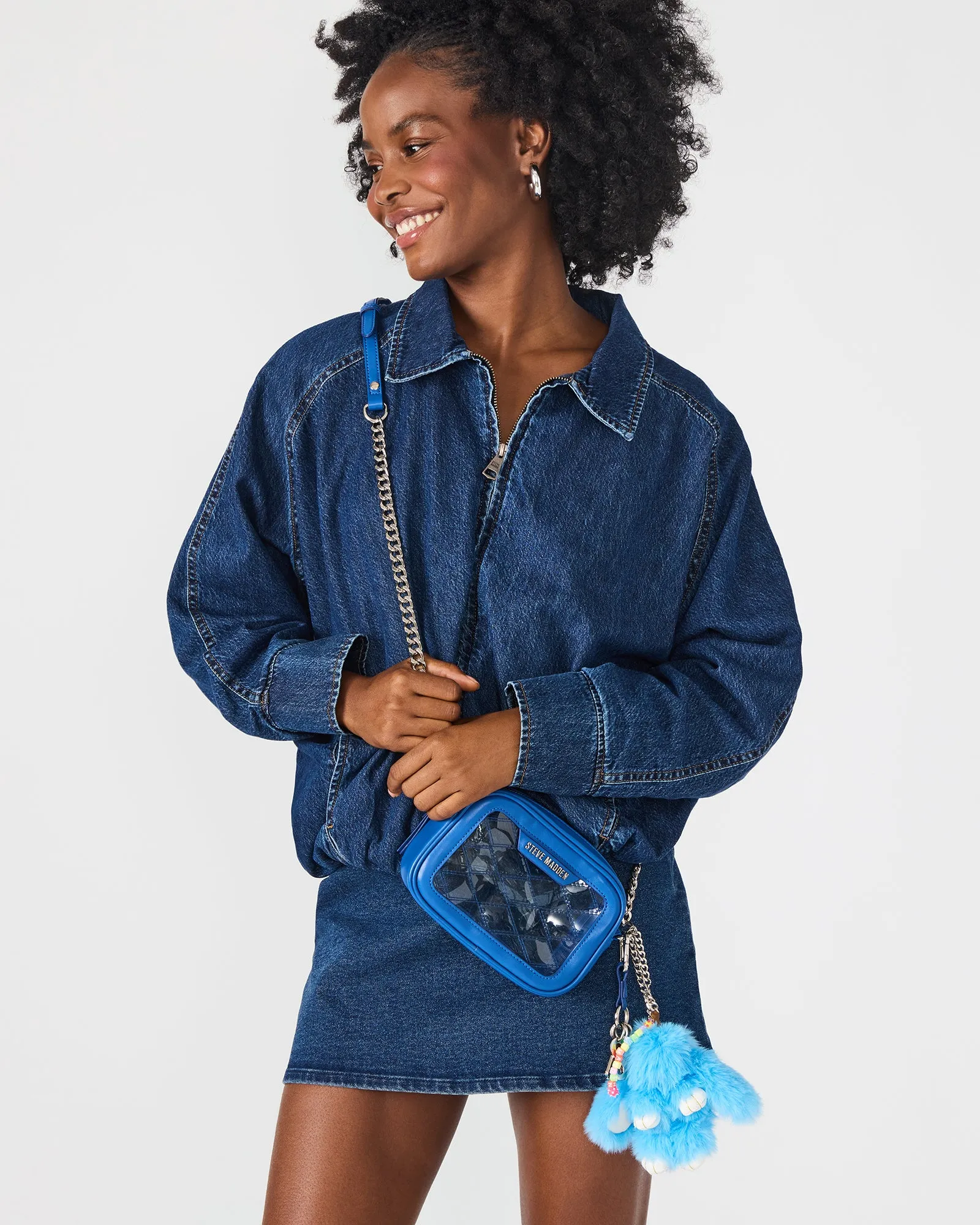 BUNNY BAG CHARM BLUE sold by Steve Madden product image thumbnail 2