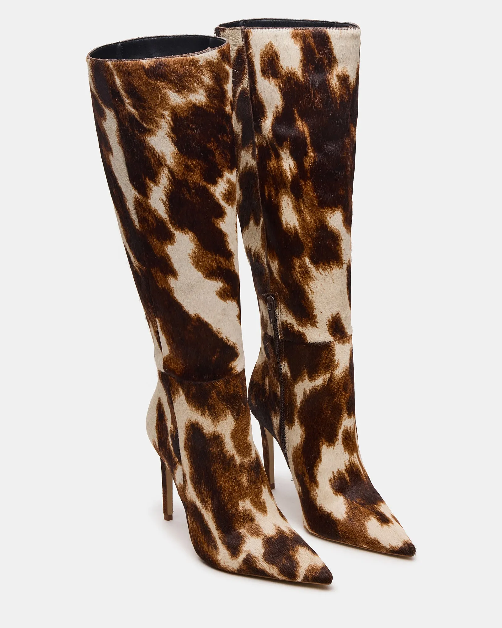 NITRO BROWN COW PRINT WIDE CALF sold by Steve Madden product image thumbnail 2