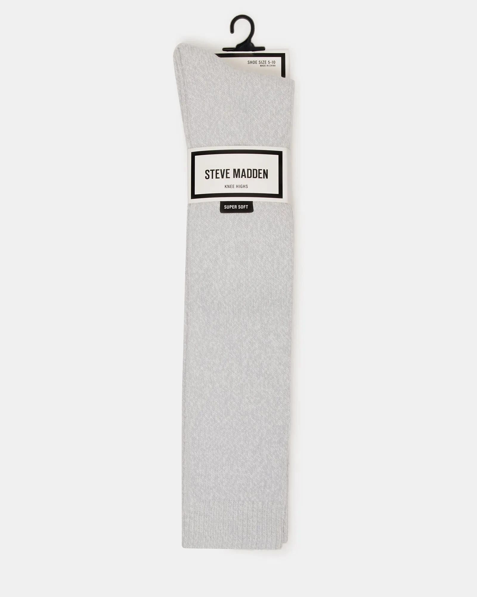 FALL 2 PACK MARLED KNEE HIGH SOCKS LIGHT GREY sold by Steve Madden product image thumbnail 2