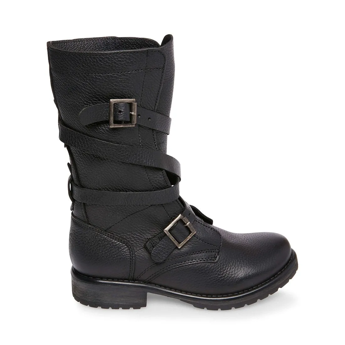 BANDDIT BLACK LEATHER - SM REBOOTED sold by Steve Madden
