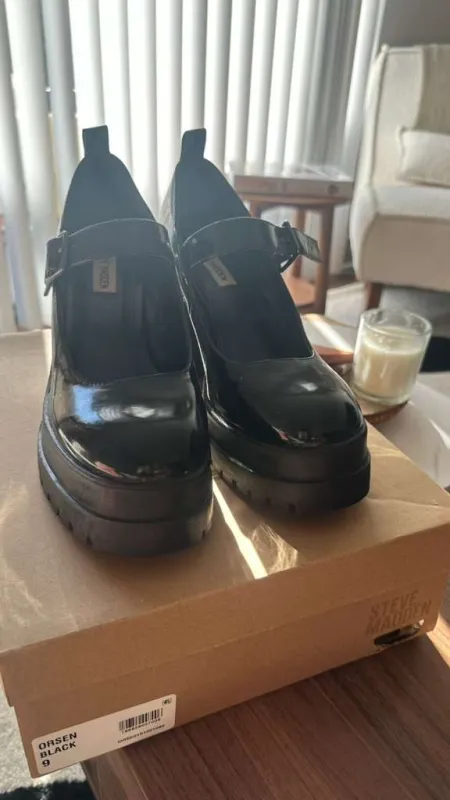 ORSEN BLACK - SM REBOOTED sold by Steve Madden