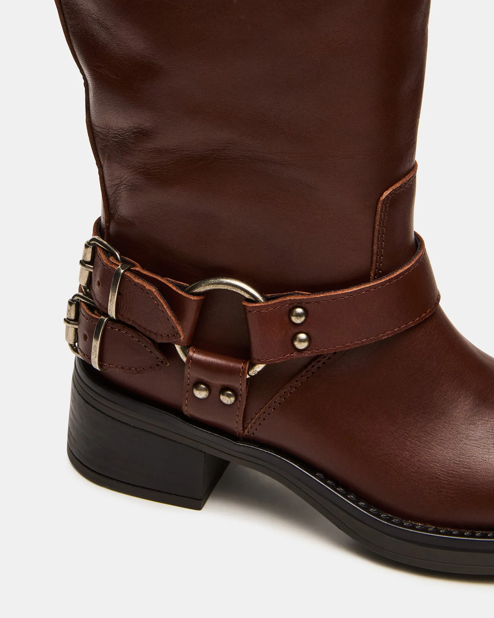 ASTOR BROWN LEATHER WIDE CALF sold by Steve Madden product image thumbnail 3