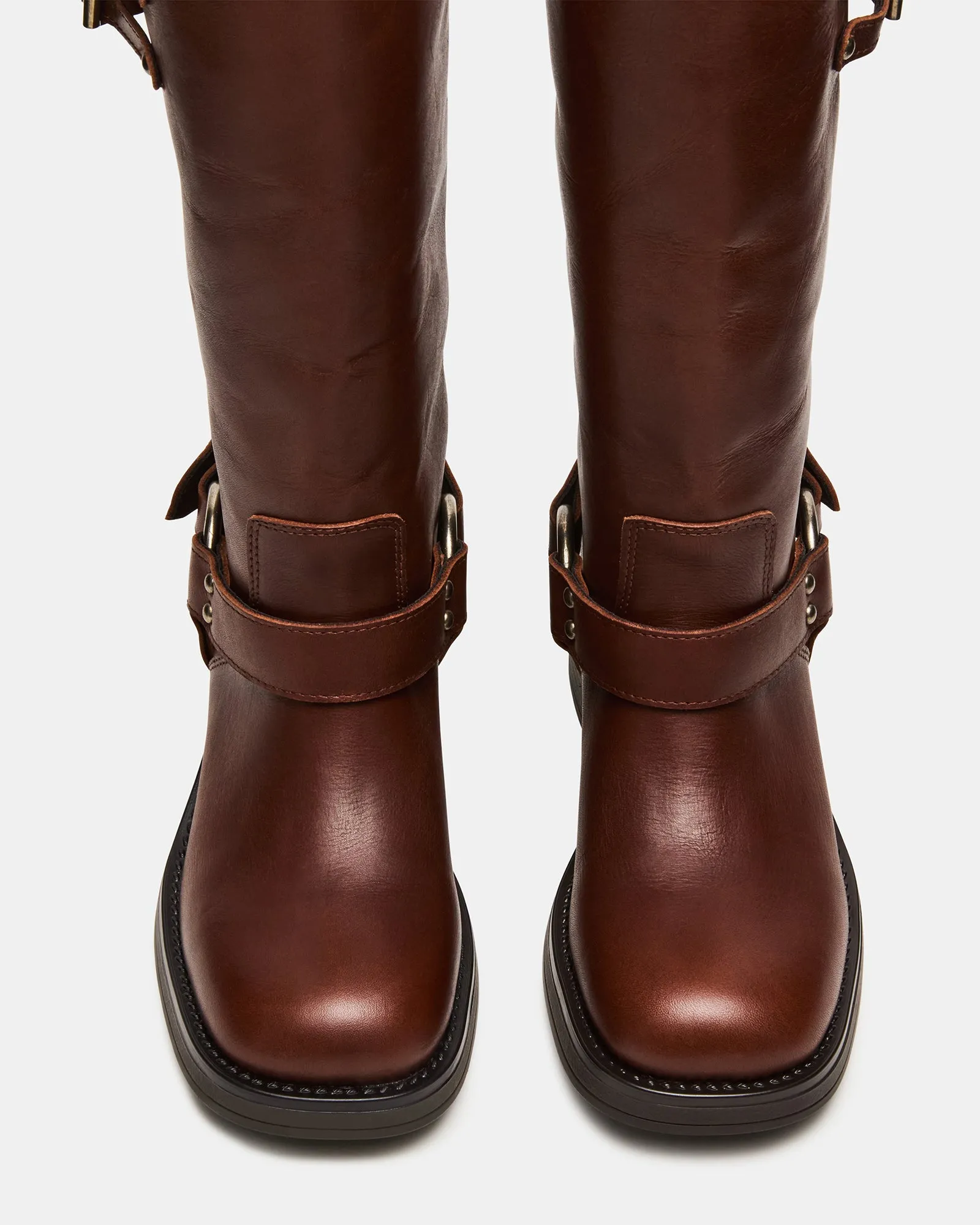 ASTOR BROWN LEATHER WIDE CALF sold by Steve Madden product image thumbnail 4