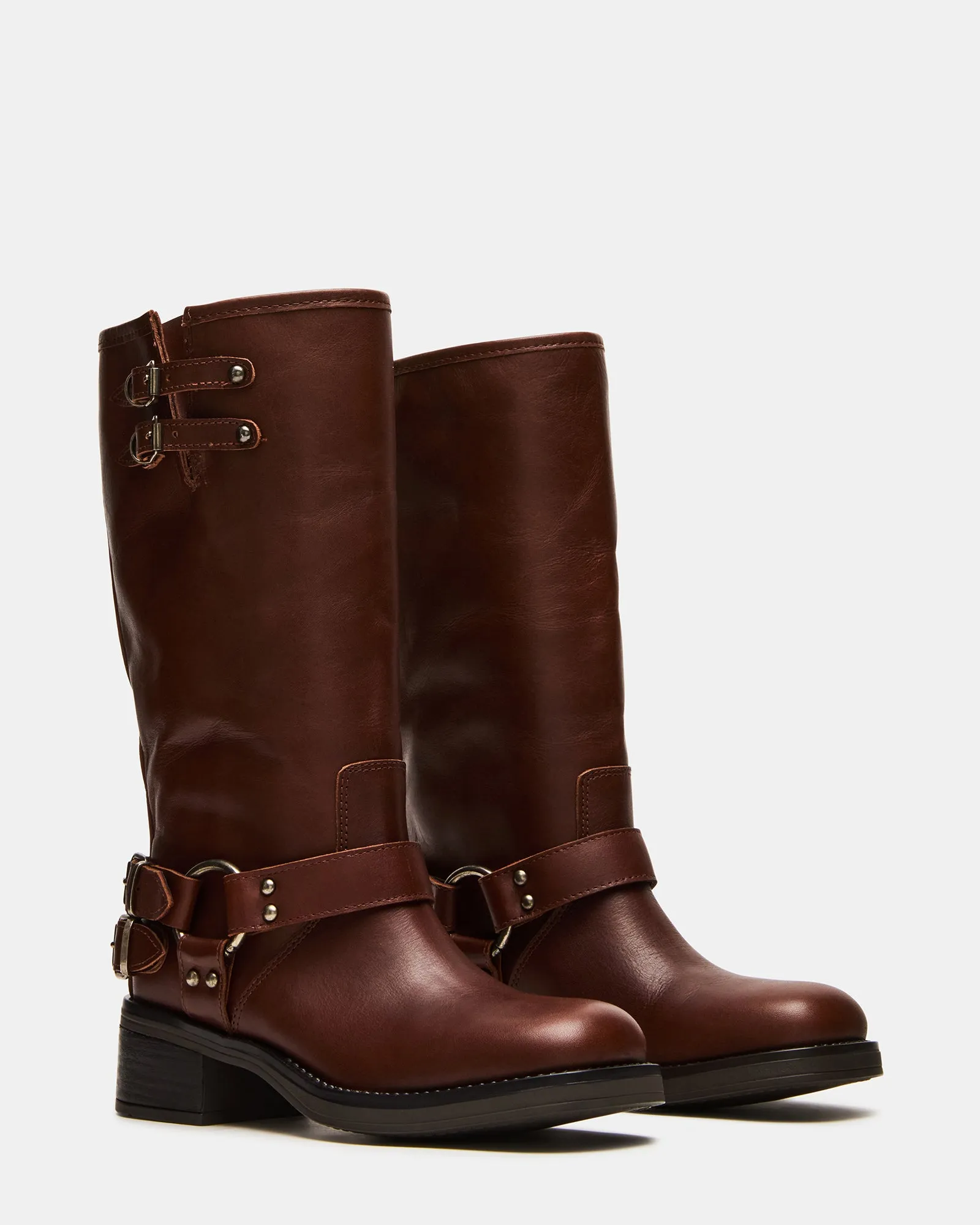 ASTOR BROWN LEATHER WIDE CALF sold by Steve Madden product image thumbnail 2