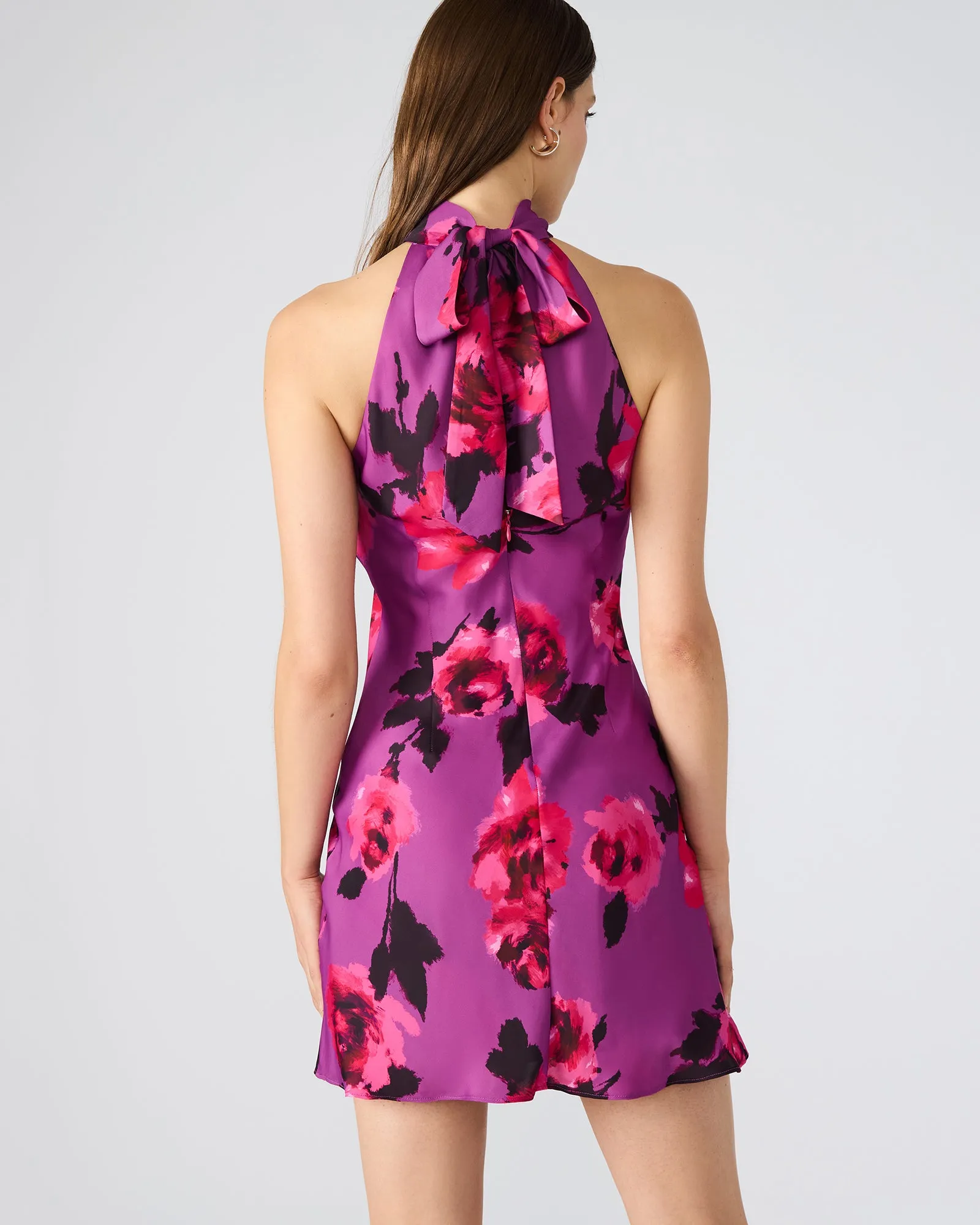 LARA MINI DRESS ROSETTE PINK sold by Steve Madden product image thumbnail 3