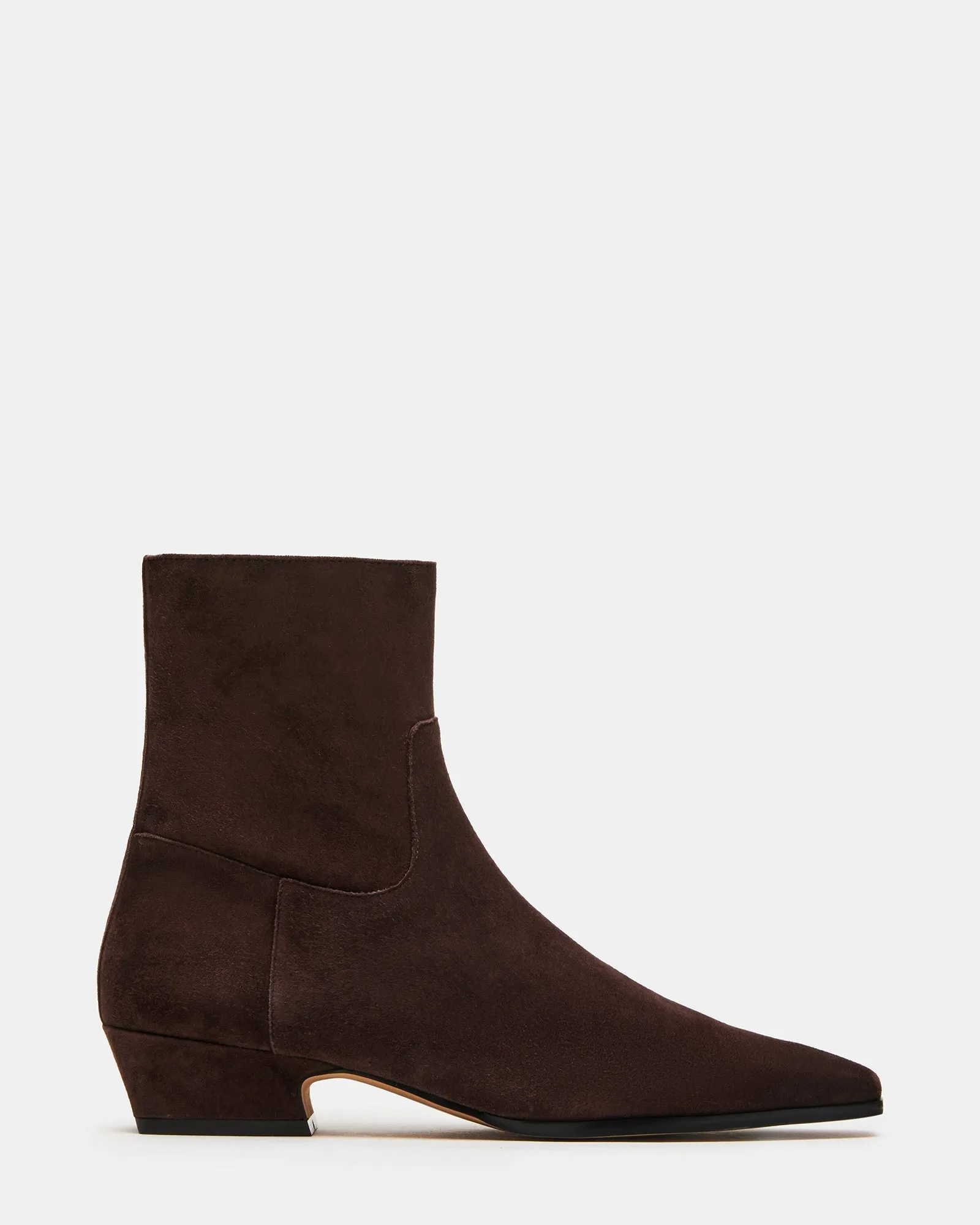 DUSTY CHOCOLATE BROWN SUEDE - SM REBOOTED sold by Steve Madden