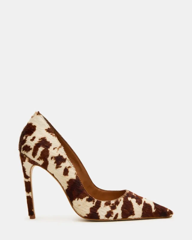 NOIR BROWN COW PRINT - SM REBOOTED sold by Steve Madden