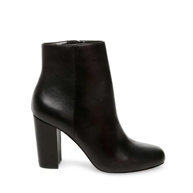 PIXIE BLACK LEATHER - SM REBOOTED made by Steve Madden
