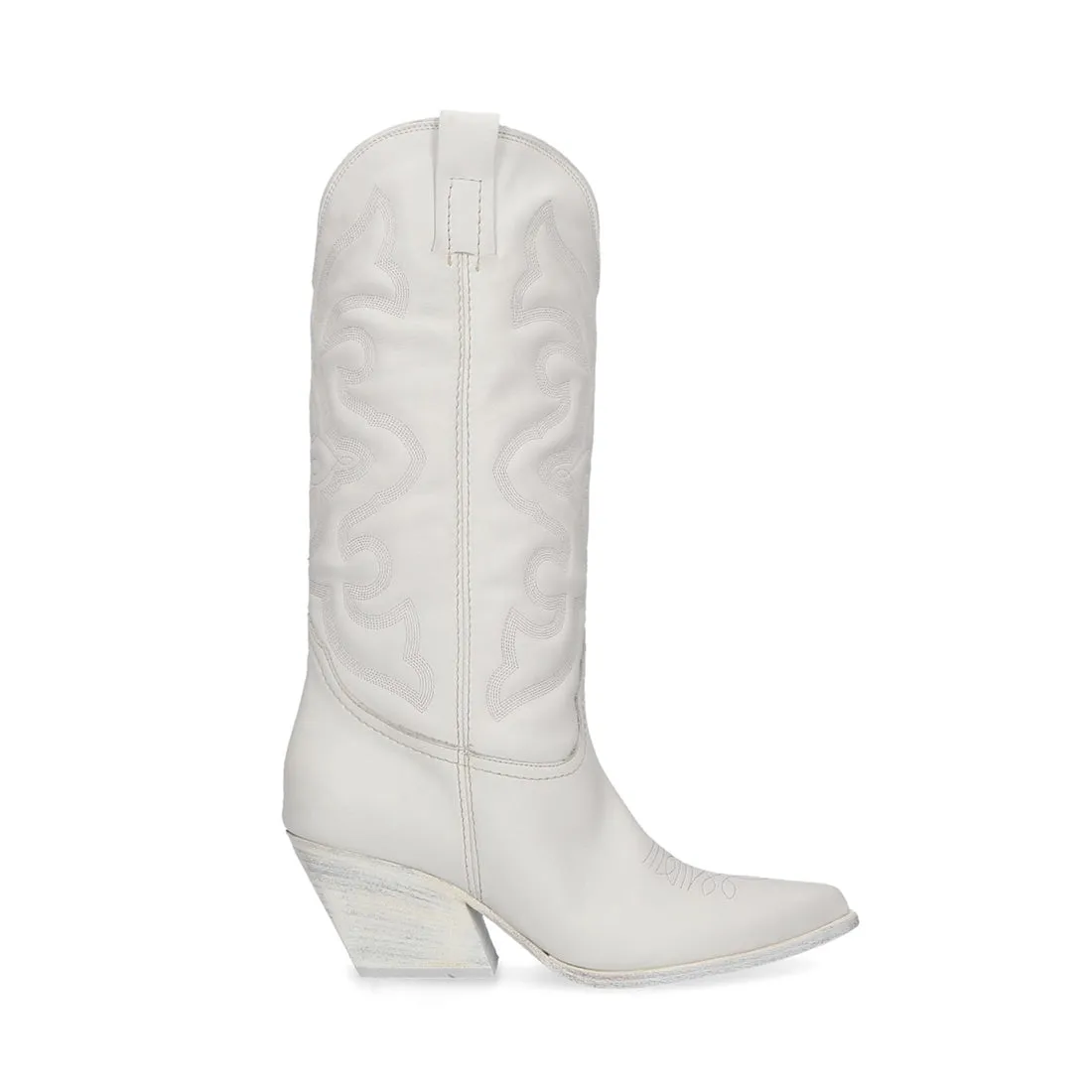 WEST WHITE LEATHER - SM REBOOTED sold by Steve Madden