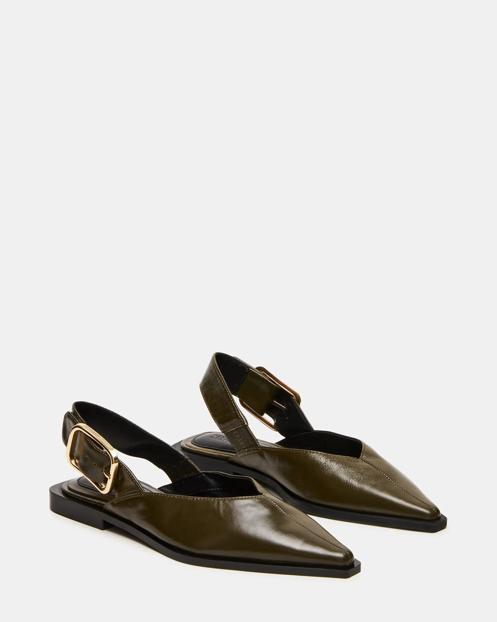 SHAY OLIVE LEATHER sold by Steve Madden product image thumbnail 2