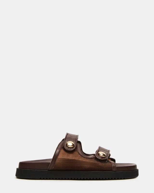 ATHENS BROWN MESH sold by Steve Madden