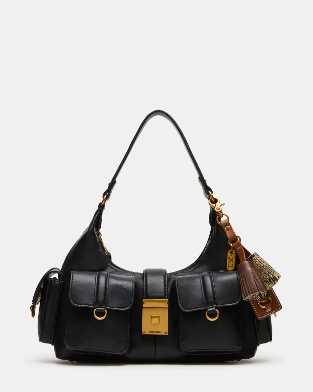 ISSAC BAG BLACK sold by Steve Madden