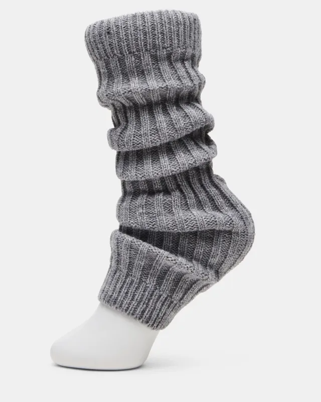 JAZZ LEGWARMERS HEATHER GREY sold by Steve Madden