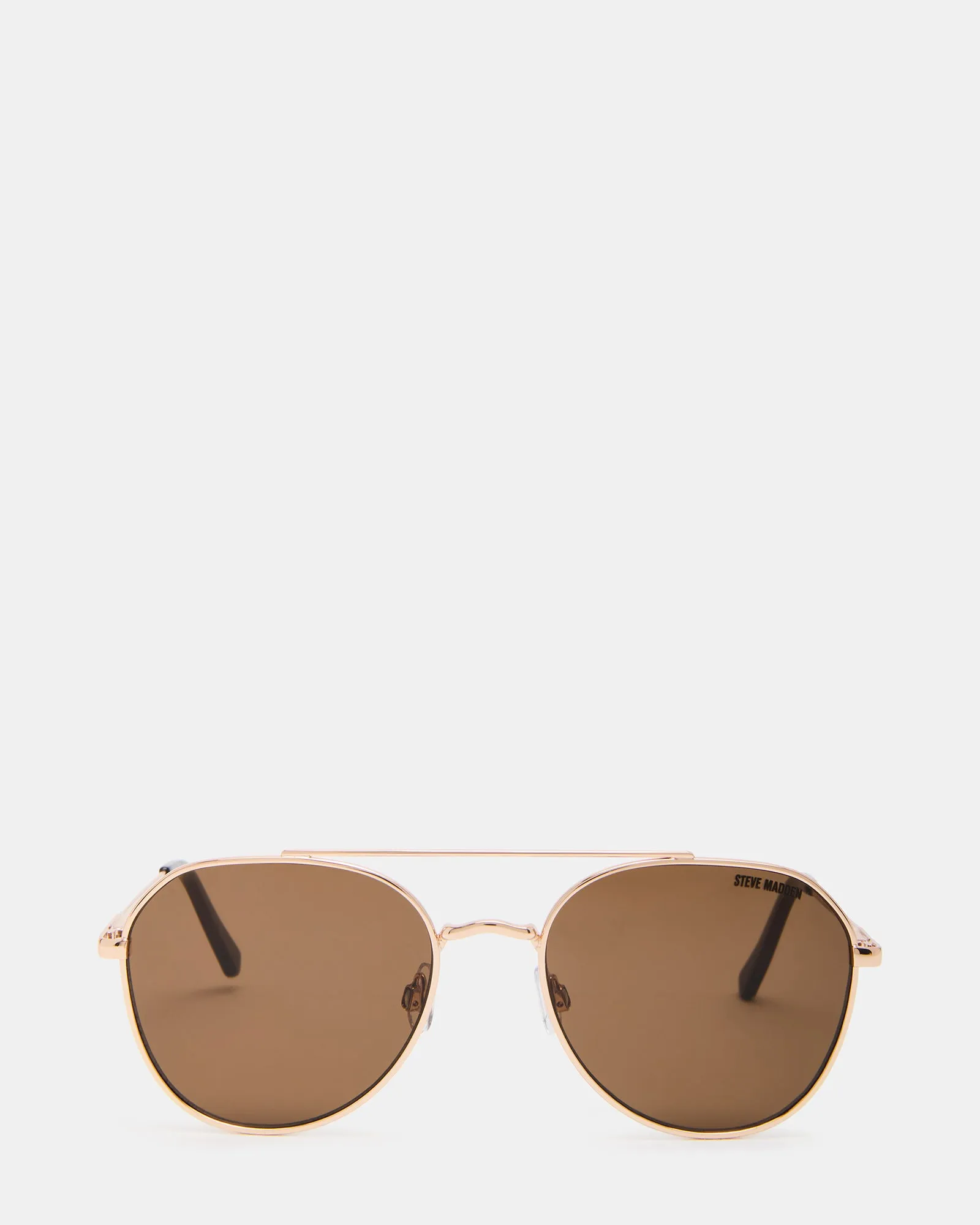 AYDIN SUNGLASSES BROWN GOLD sold by Steve Madden