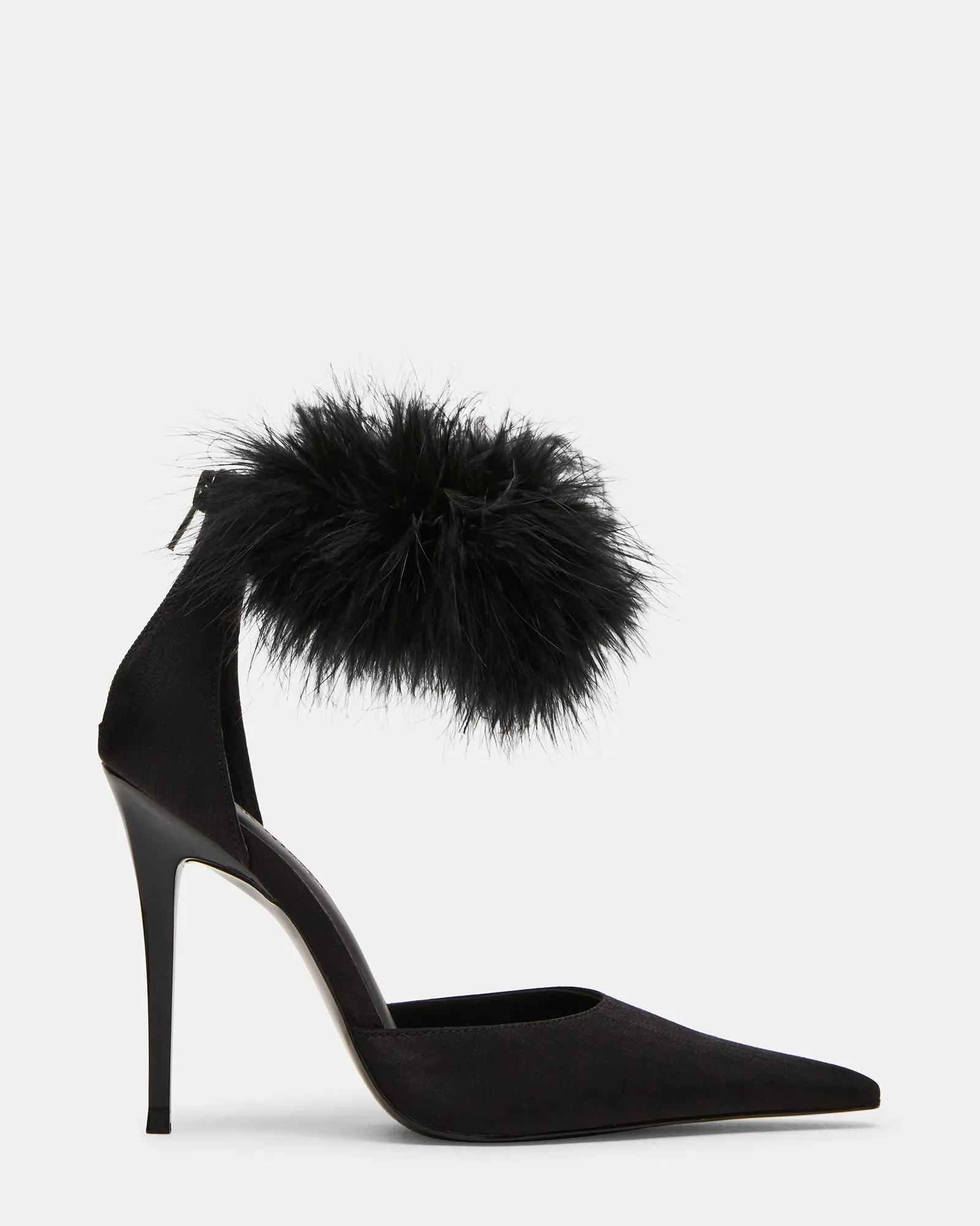 ELUSIVE BLACK SATIN sold by Steve Madden