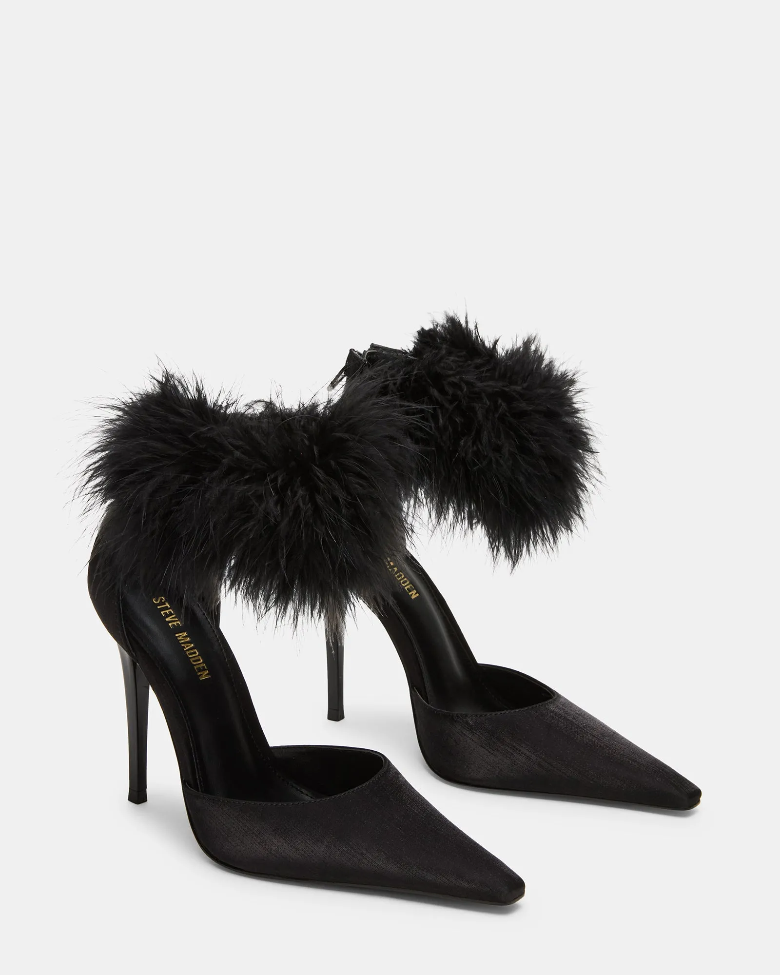 ELUSIVE BLACK SATIN sold by Steve Madden product image thumbnail 2