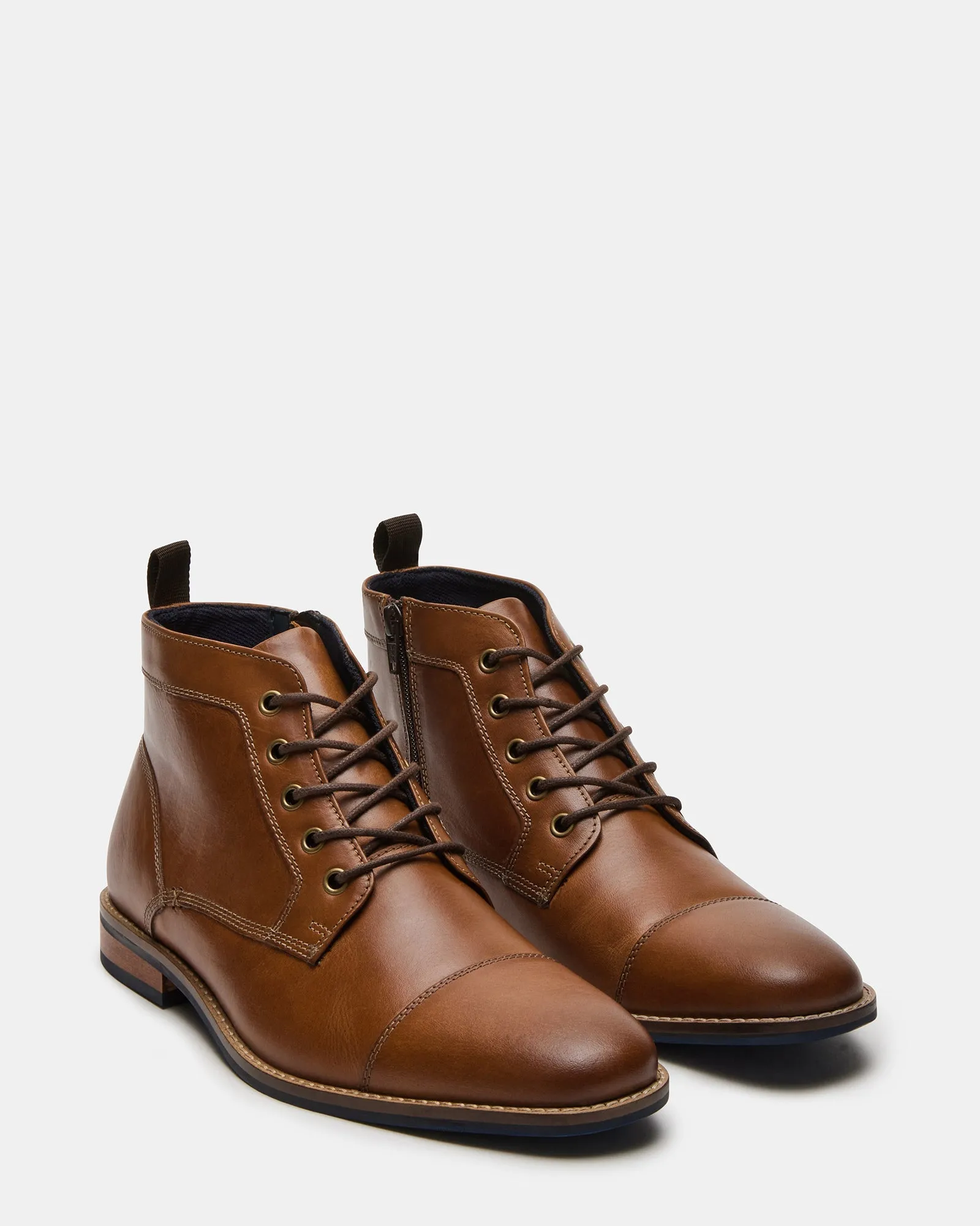 KREW COGNAC LEATHER - SM REBOOTED sold by Steve Madden product image thumbnail 3