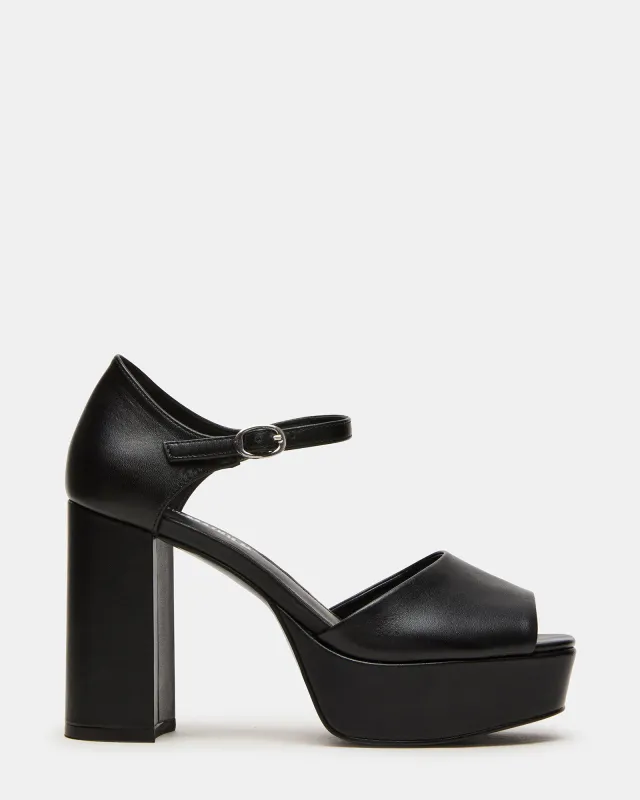 LONDON BLACK LEATHER sold by Steve Madden