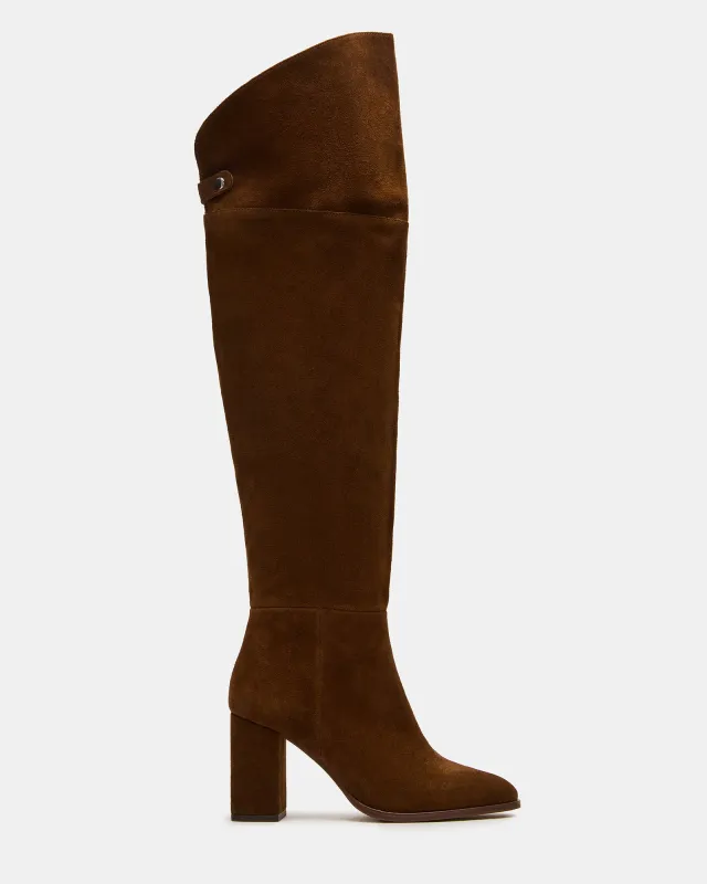 WINSLET CHESTNUT SUEDE sold by Steve Madden