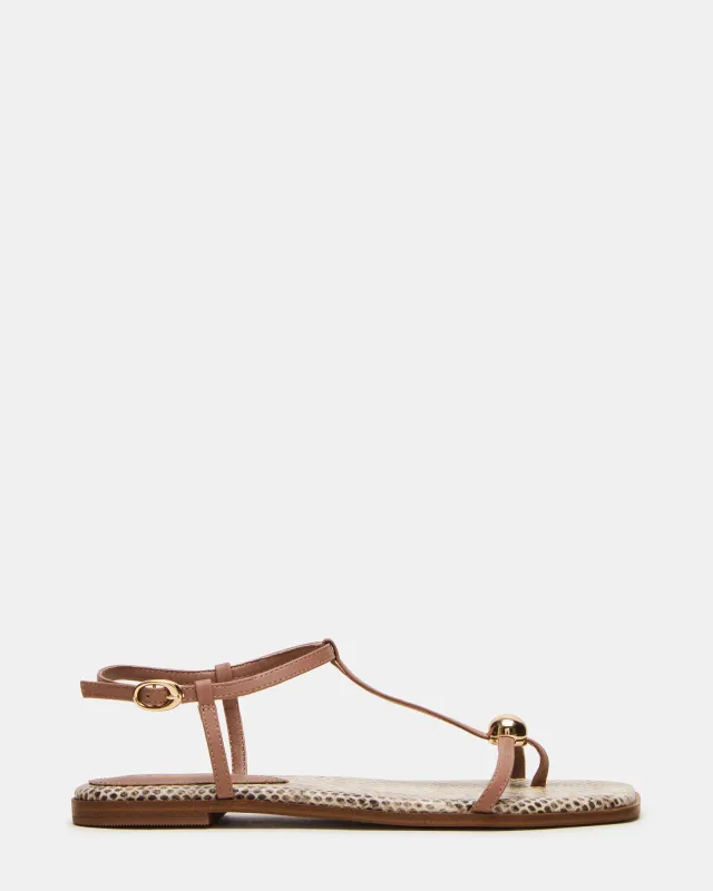 RITZY NATURAL SNAKE sold by Steve Madden
