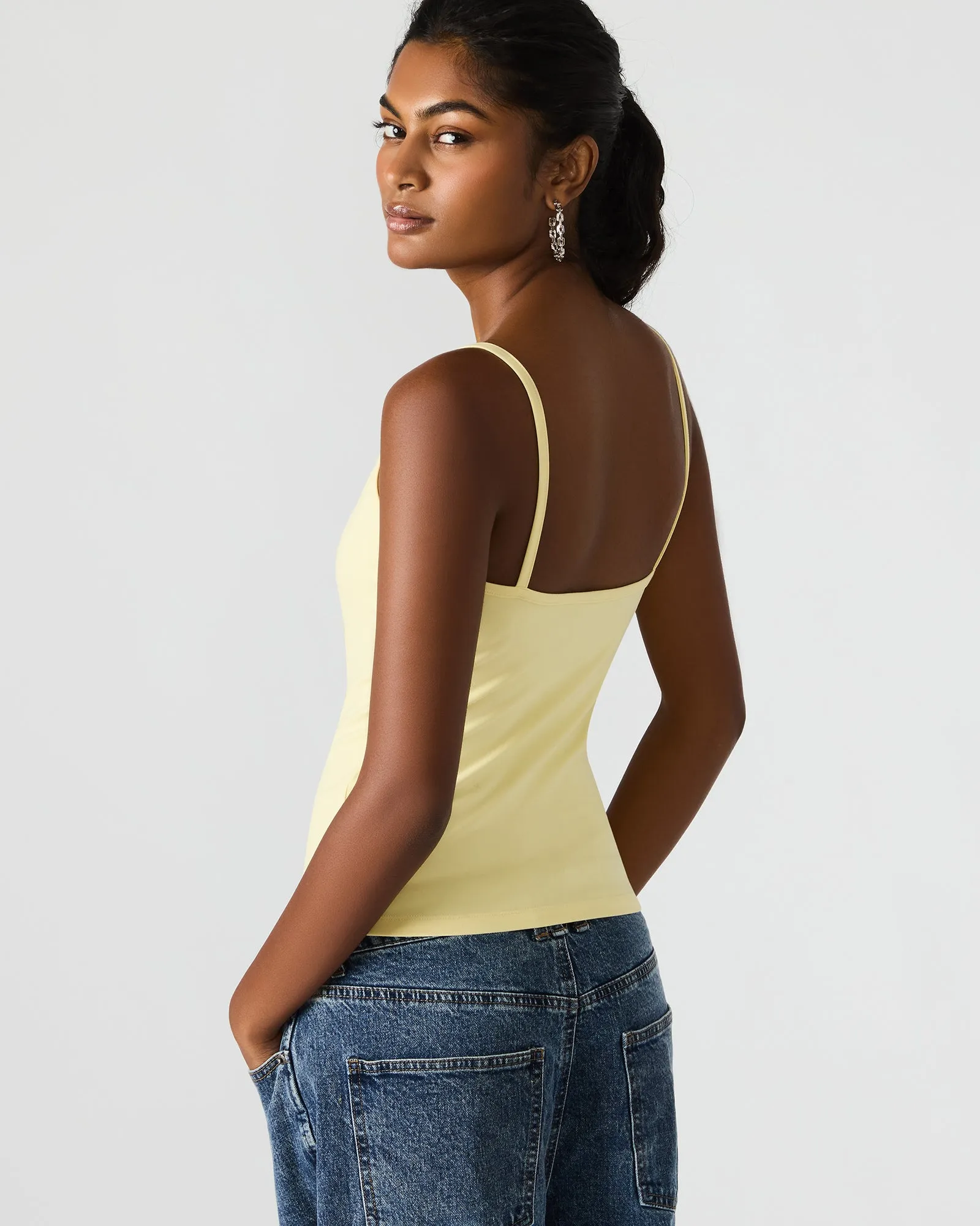 GOLDIE TANK PALE YELLOW sold by Steve Madden product image thumbnail 3
