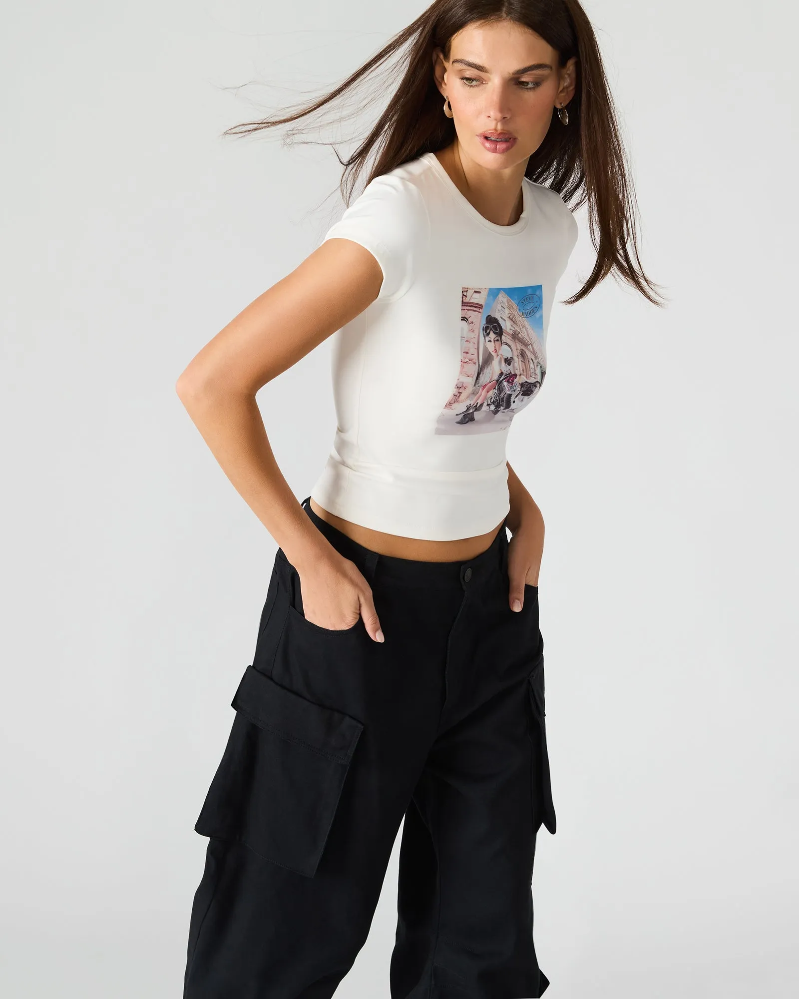 GOLDIE TEE ANTIQUE sold by Steve Madden product image thumbnail 3