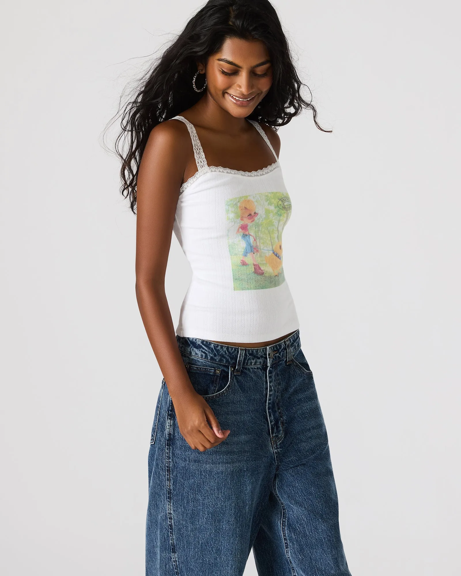 LOVE GOLDIE TANK ANTIQUE sold by Steve Madden product image thumbnail 3