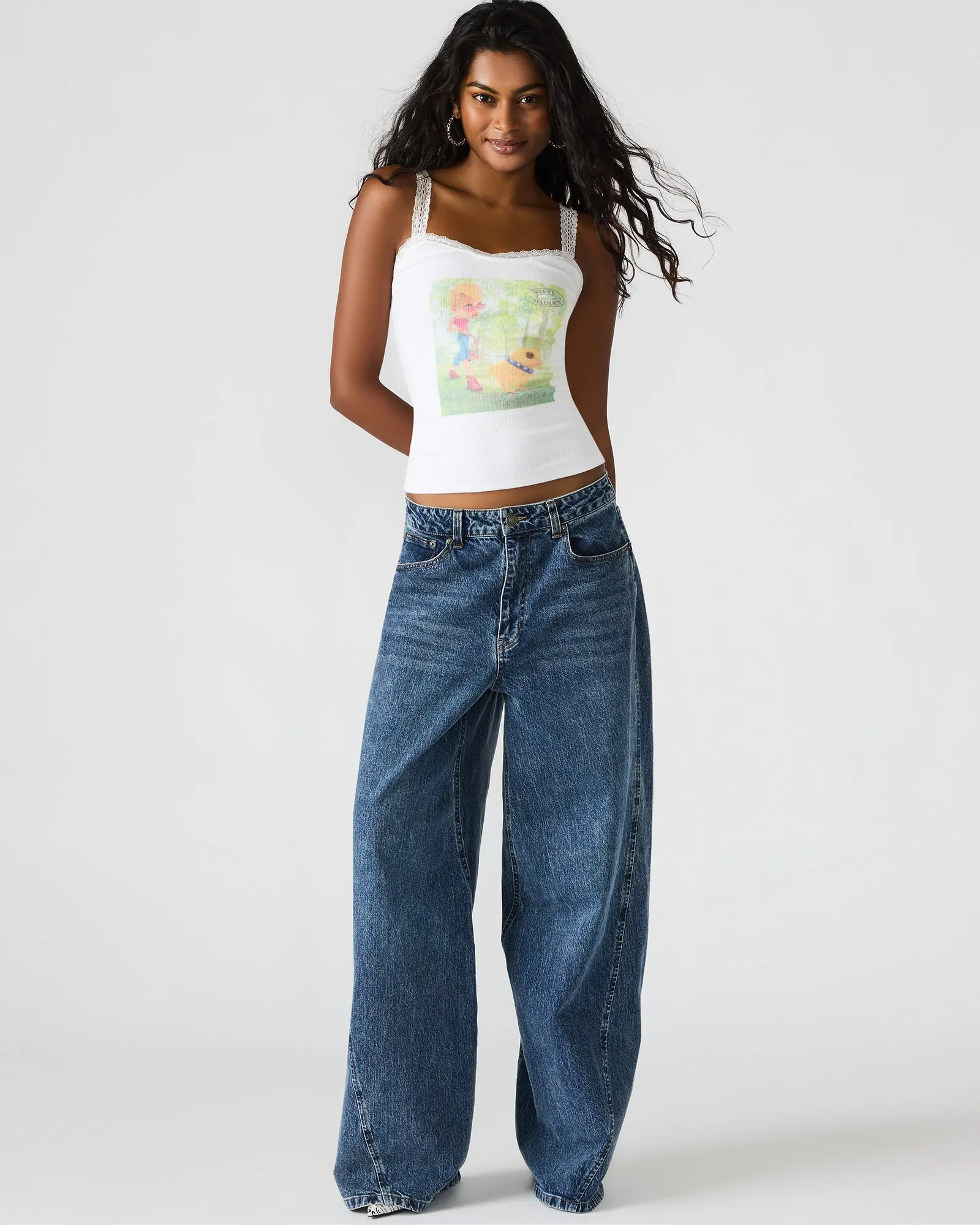 LOVE GOLDIE TANK ANTIQUE sold by Steve Madden product image thumbnail 5