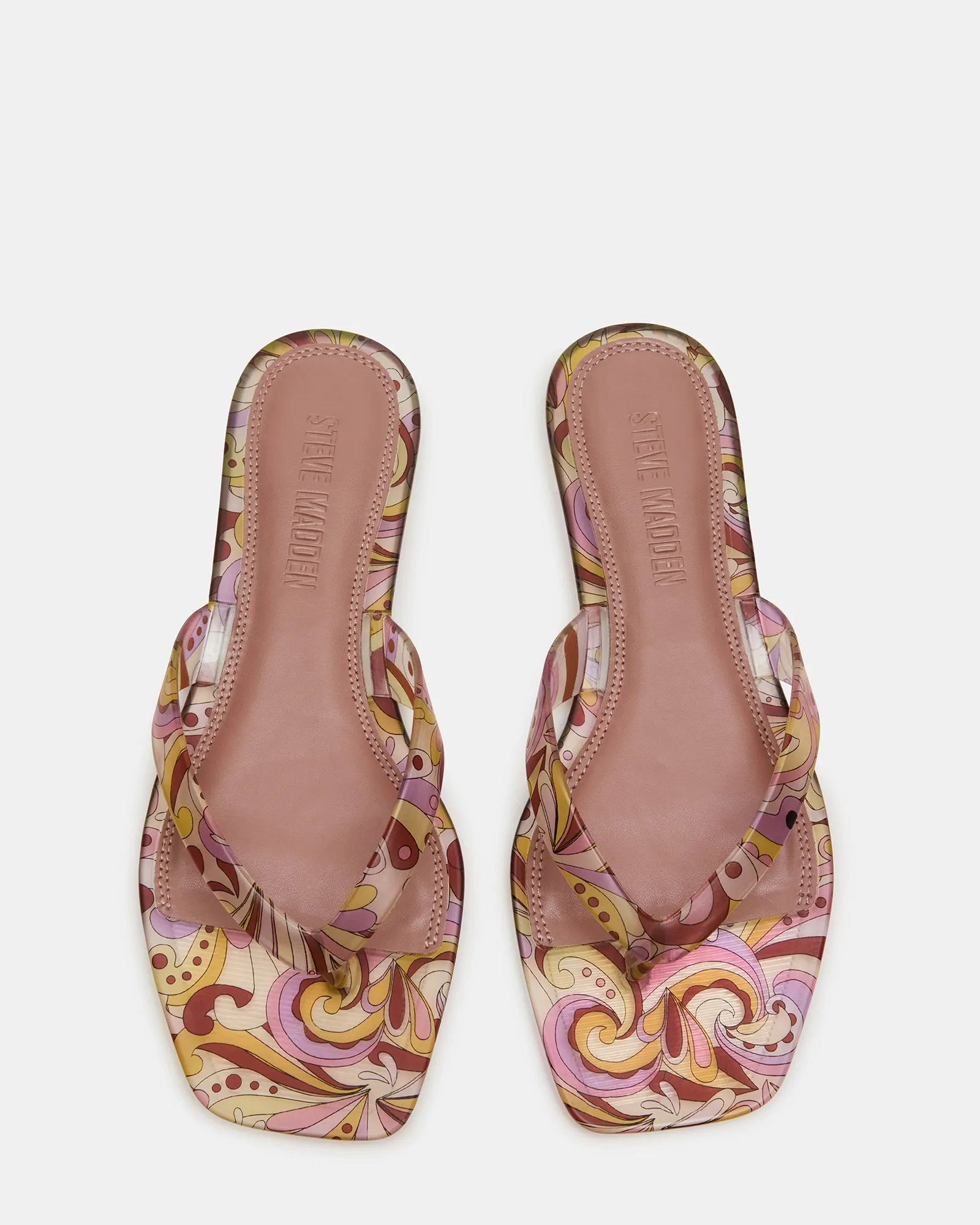 TRELLA JELLY PINK PRINT sold by Steve Madden product image thumbnail 4